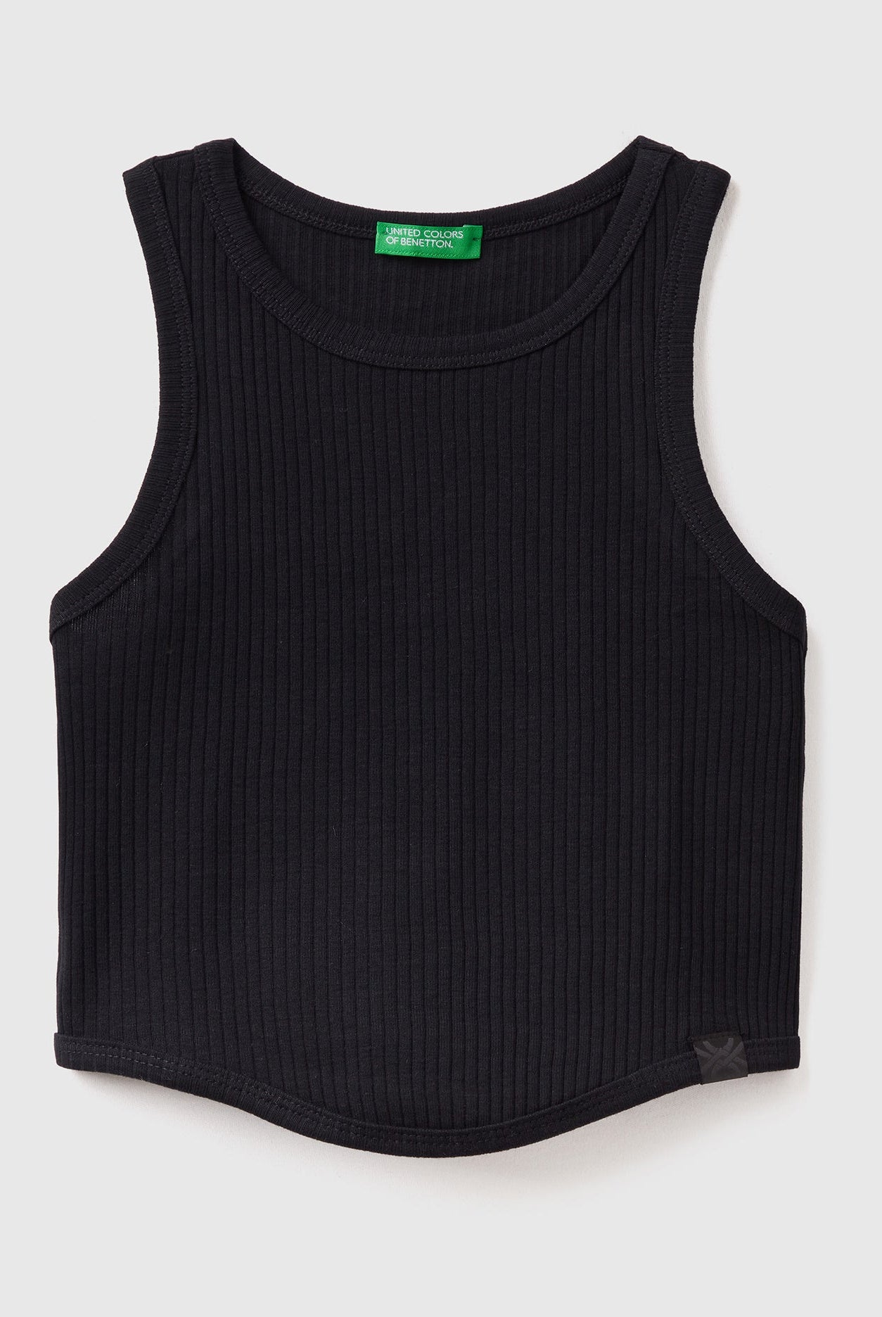 يونايتد كولورز اوف بينيتون قميص بناتي ضيق بدون أكمام