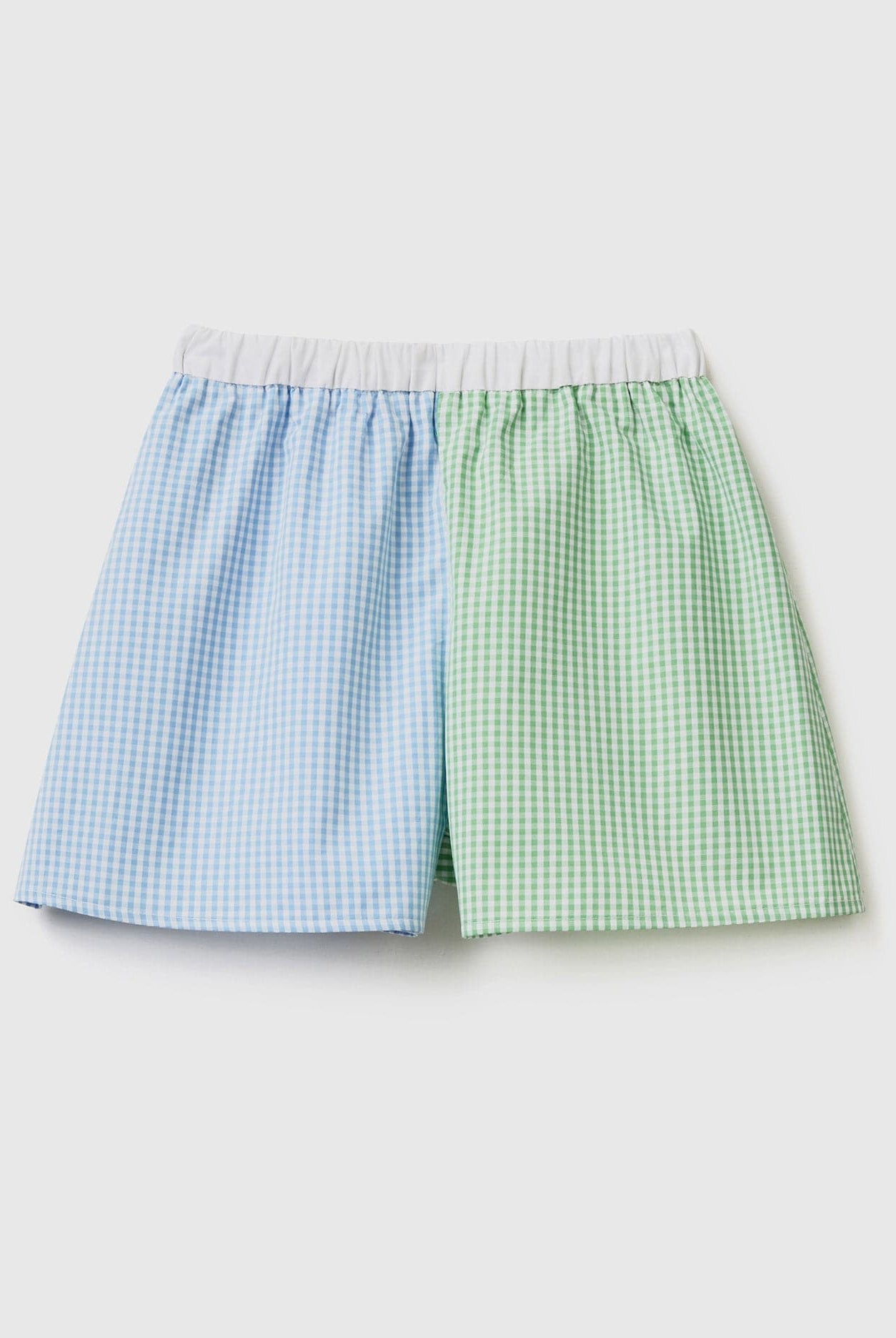 يونايتد كولورز اوف بينيتون شورت قطن 100% فیشي مربعات أطفالي