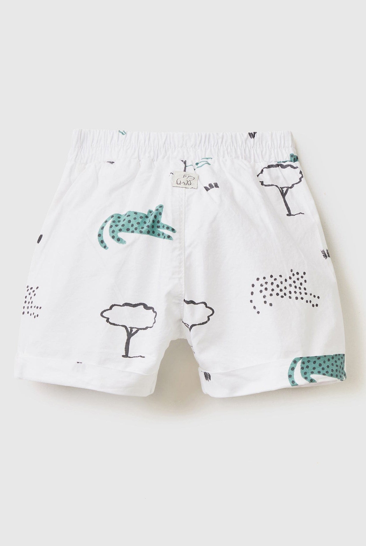 يونايتد كولورز اوف بينيتون شورت مواليد بنقشة حيوانات