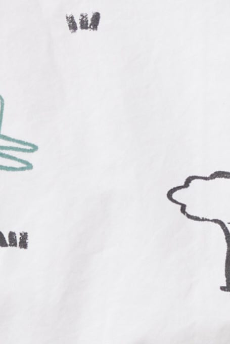 يونايتد كولورز اوف بينيتون سالوبيت رضع دنجري بطبعة حيوانات