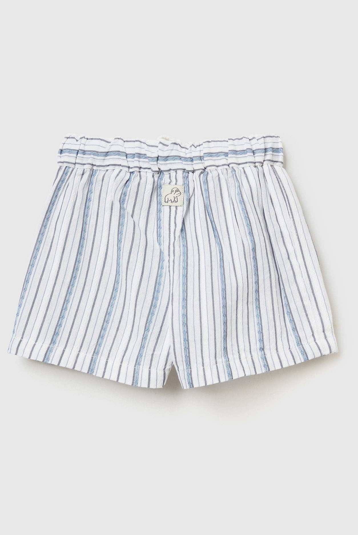 يونايتد كولورز اوف بينيتون شورت مخطط من القطن الخالص رضع
