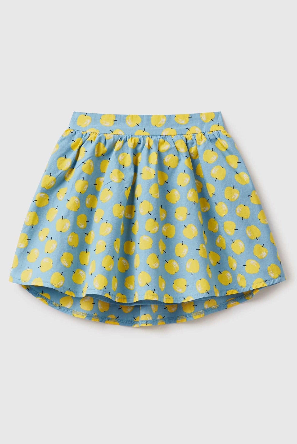 يونايتد كولورز اوف بينيتون تنورة بناتي قصيرة بنقشة الفواكه