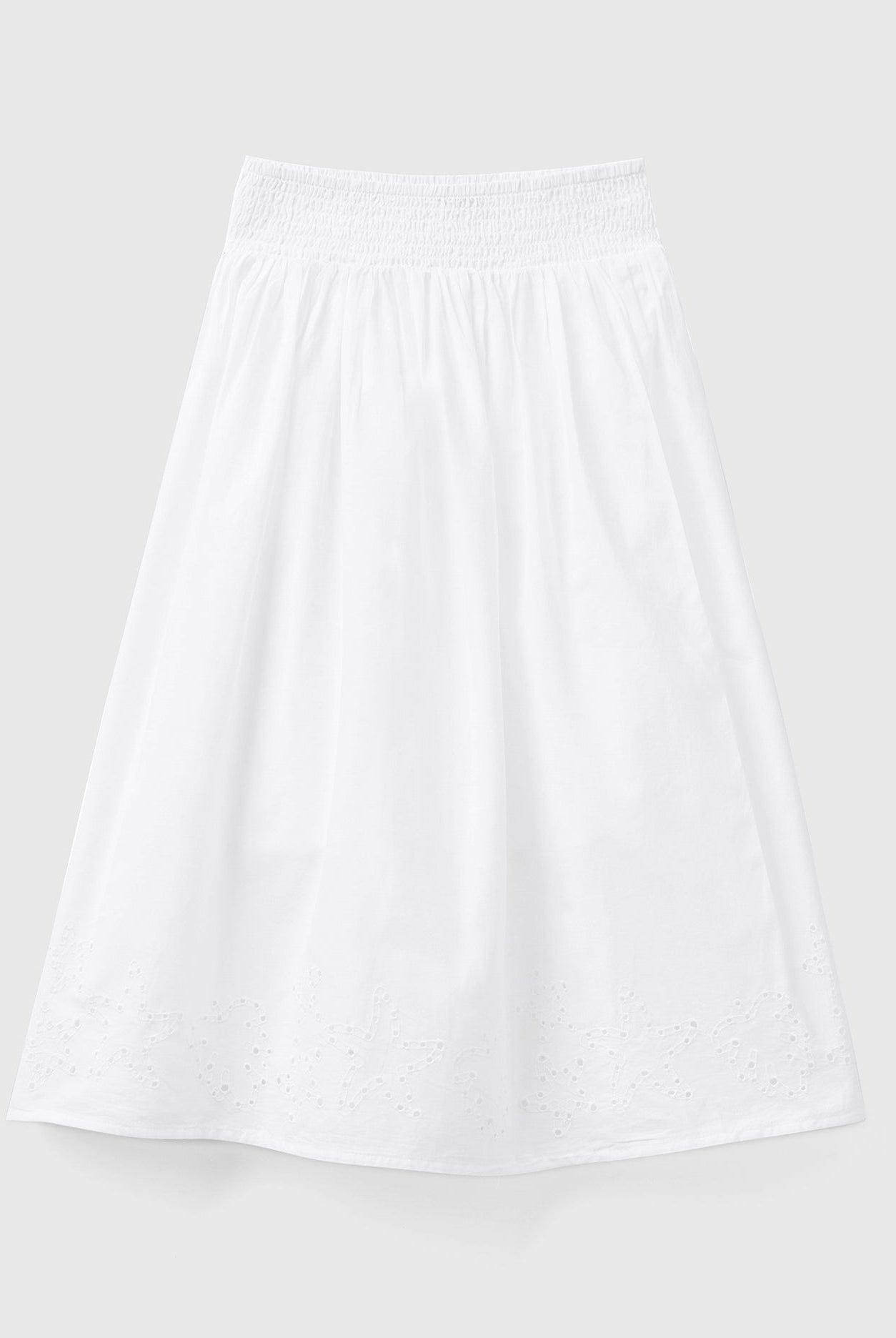 يونايتد كولورز اوف بينيتون تنورة اطفاالي ميدي مطرزة