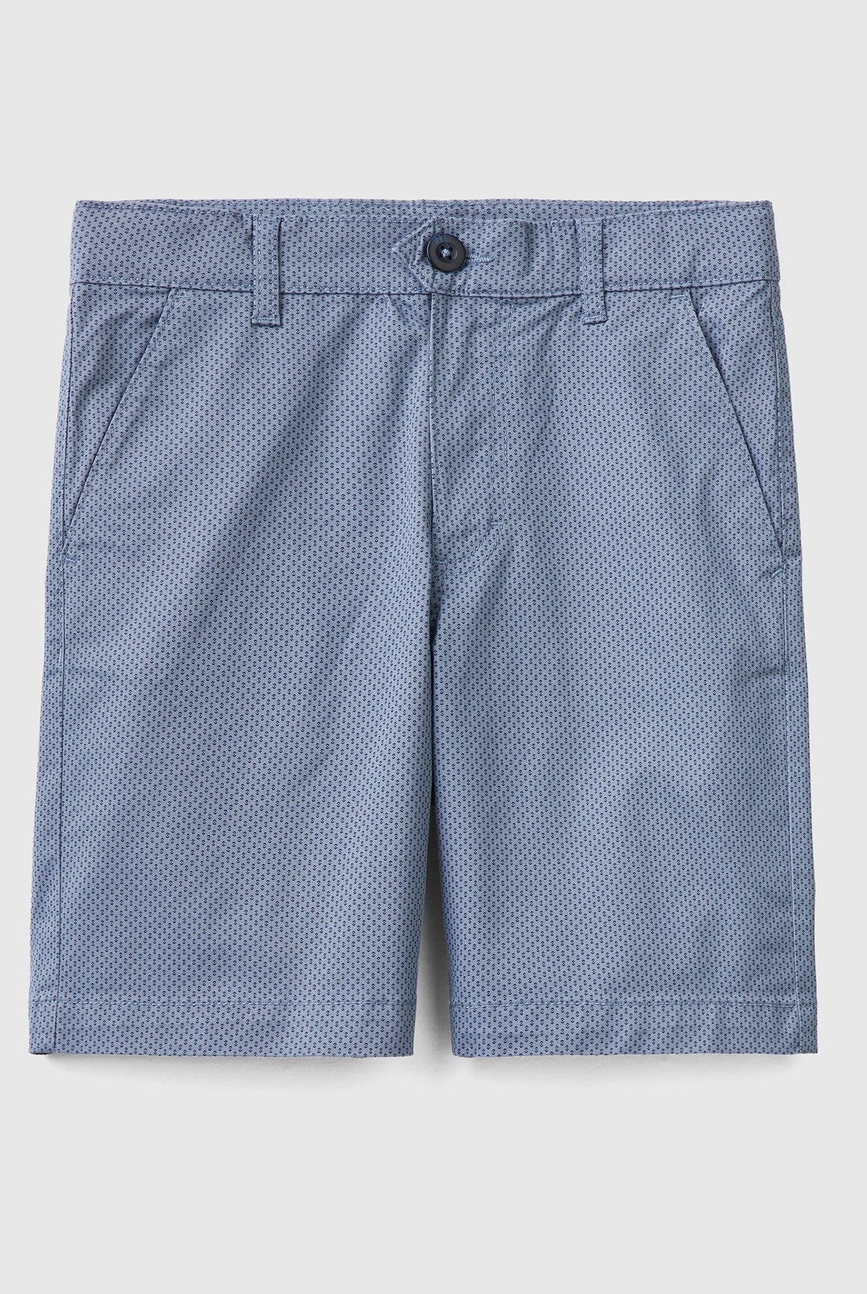 يونايتد كولورز اوف بينيتون شورت ضيق منقوش قصير أطفالي