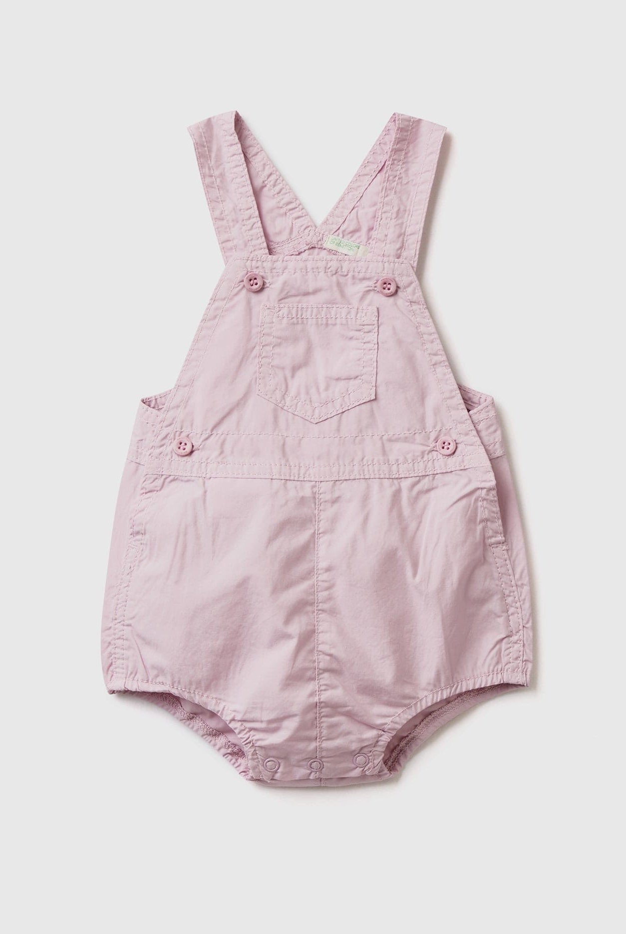 يونايتد كولورز اوف بينيتون سالوبيت رضع بيبي قطن بنسبة 100٪ مع جيب عالصدر