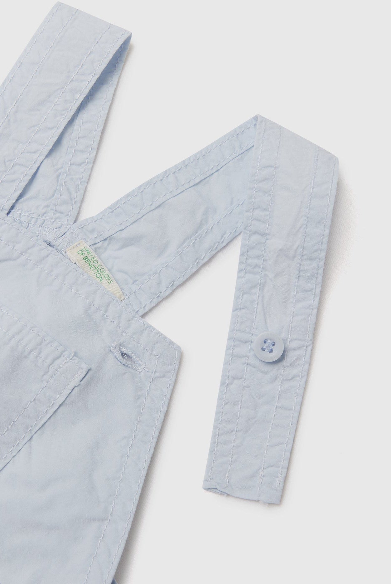 يونايتد كولورز اوف بينيتون سالوبيت رضع بيبي قطن بنسبة 100٪ مع جيب عالصدر