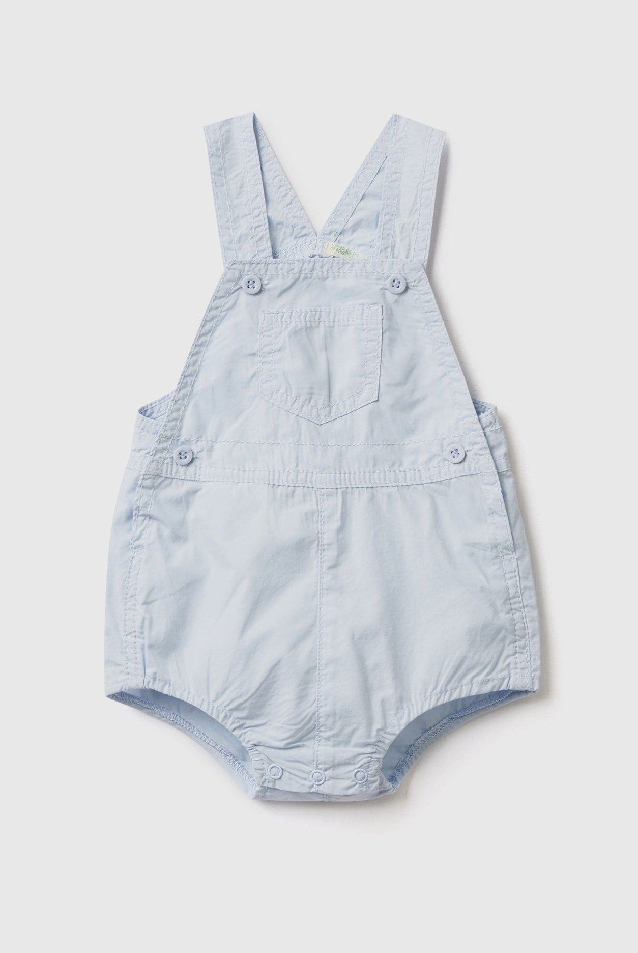 يونايتد كولورز اوف بينيتون سالوبيت رضع بيبي قطن بنسبة 100٪ مع جيب عالصدر