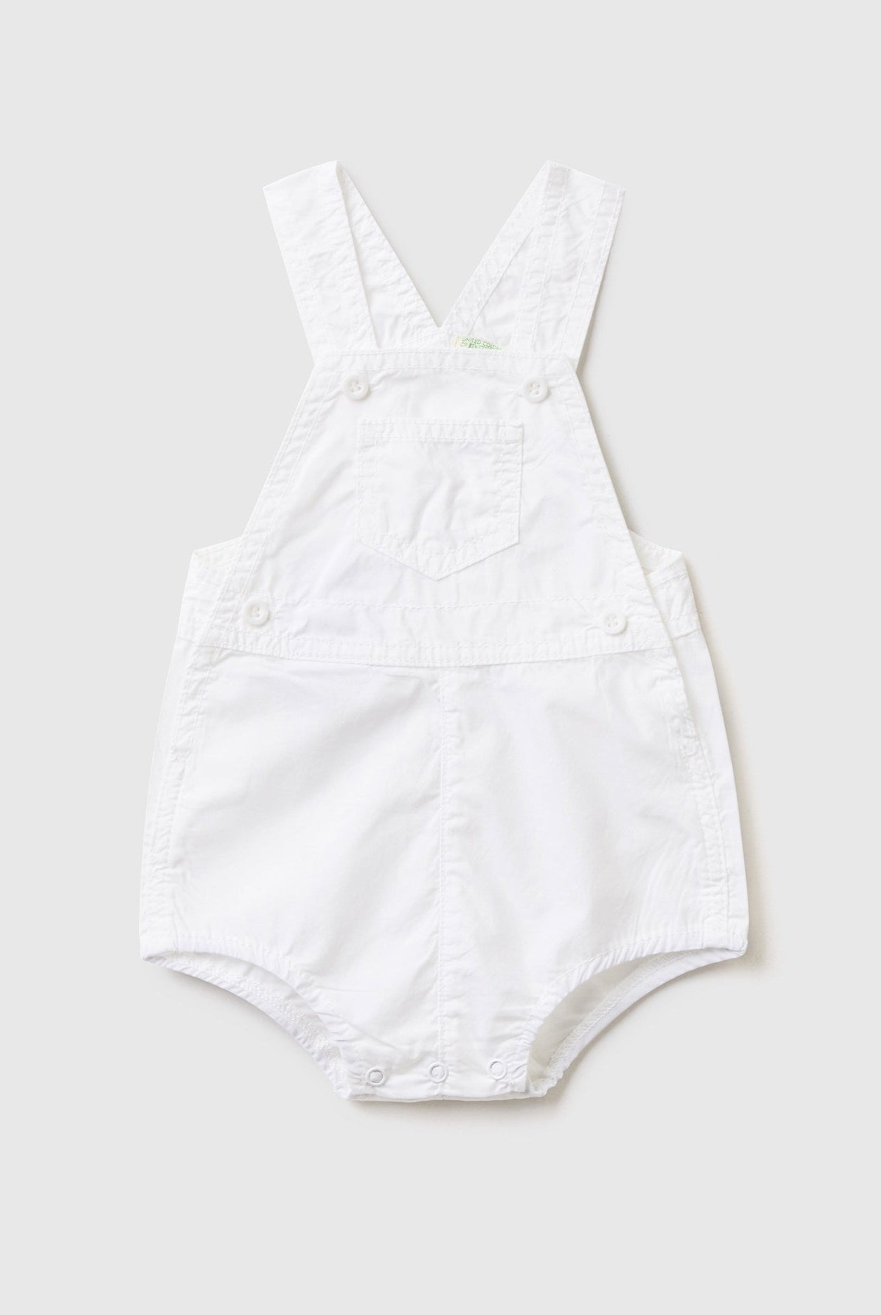 يونايتد كولورز اوف بينيتون سالوبيت رضع بيبي قطن بنسبة 100٪ مع جيب عالصدر