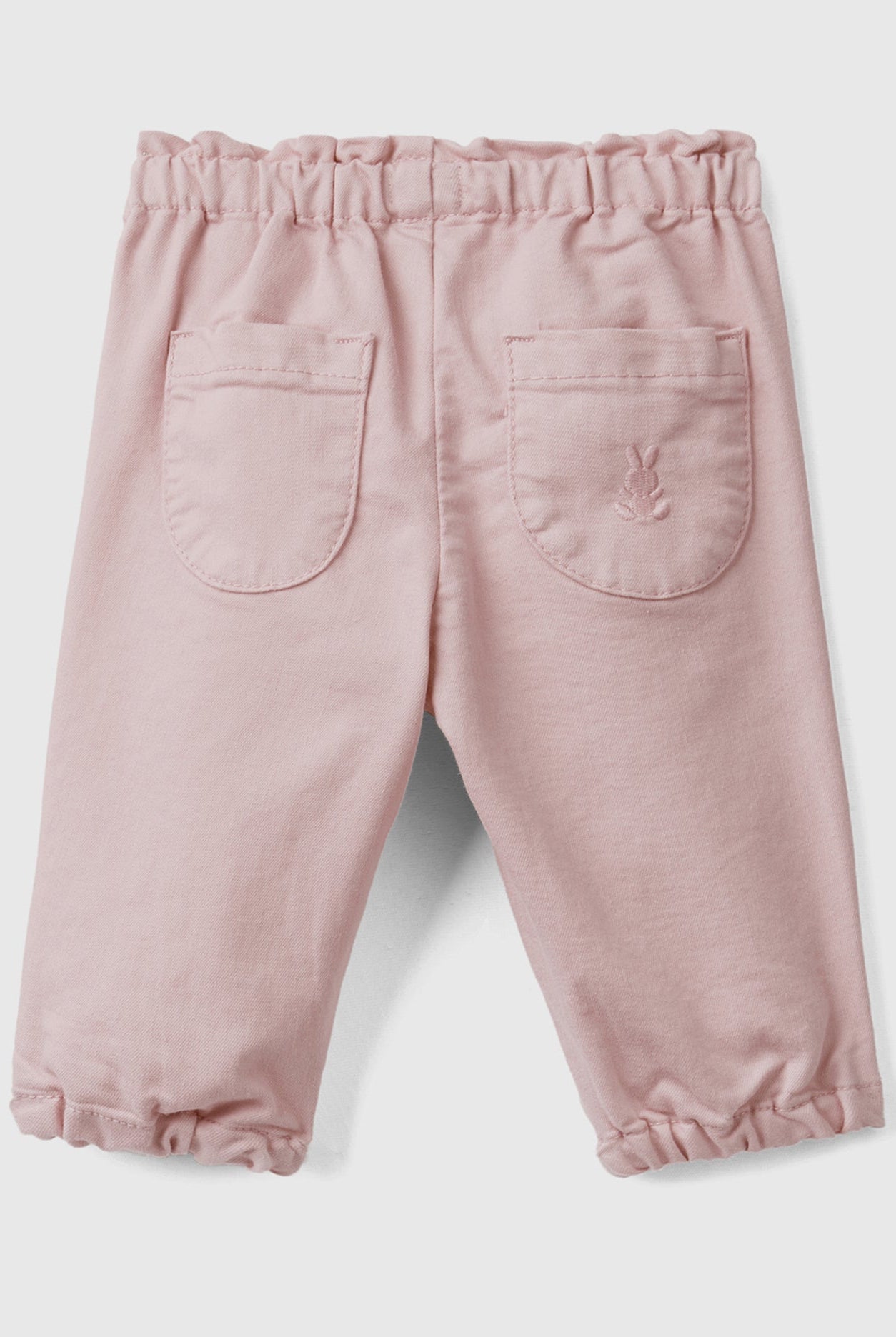 يونايتد كولورز اوف بينيتون بنطلون بخصر مطاطي سادة رضع أطفال