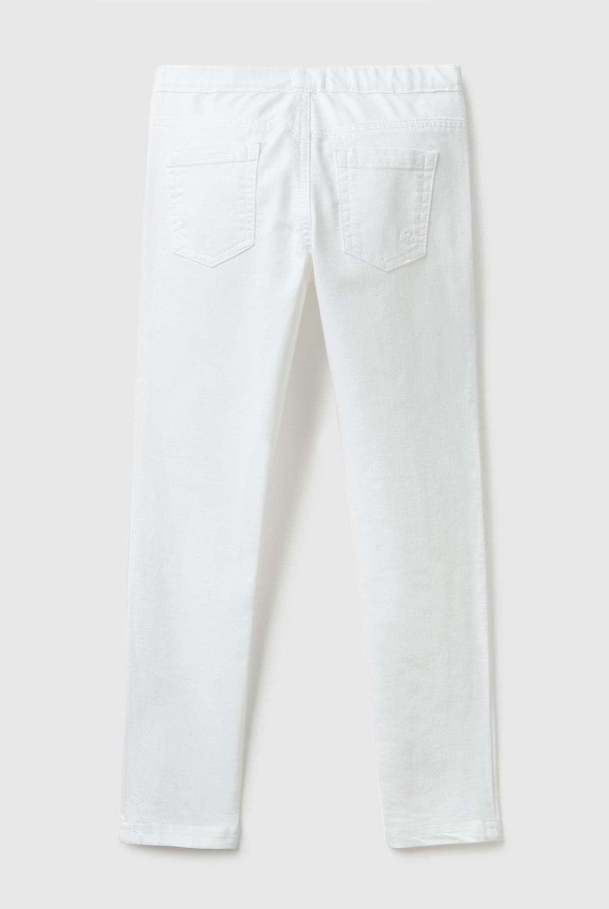 يونايتد كولورز اوف بينيتون بنطلون بناتي سكيني سادة بزرار أمامي