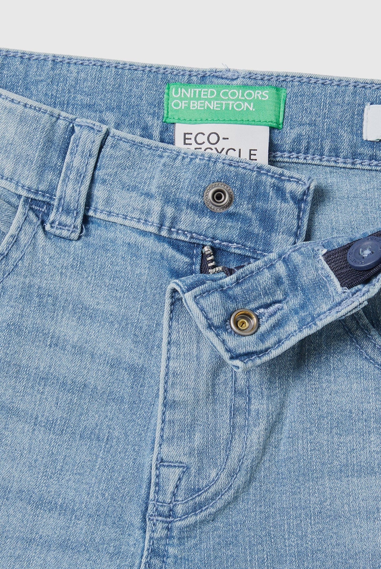 يونايتد كولورز اوف بينيتون بنطلون جينز أطفالي سليم فيت صديق للبيئة