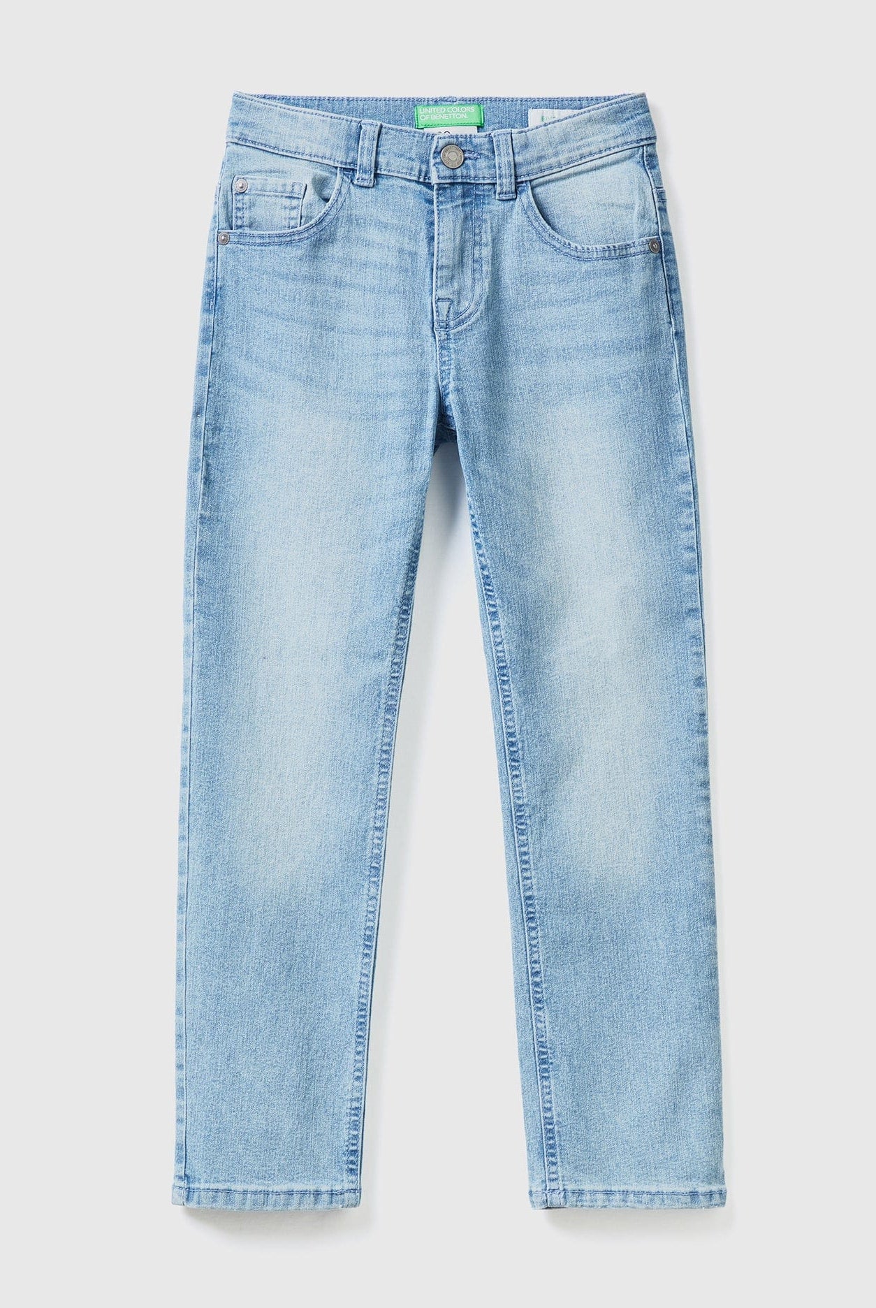 يونايتد كولورز اوف بينيتون بنطلون جينز أطفالي سليم فيت صديق للبيئة