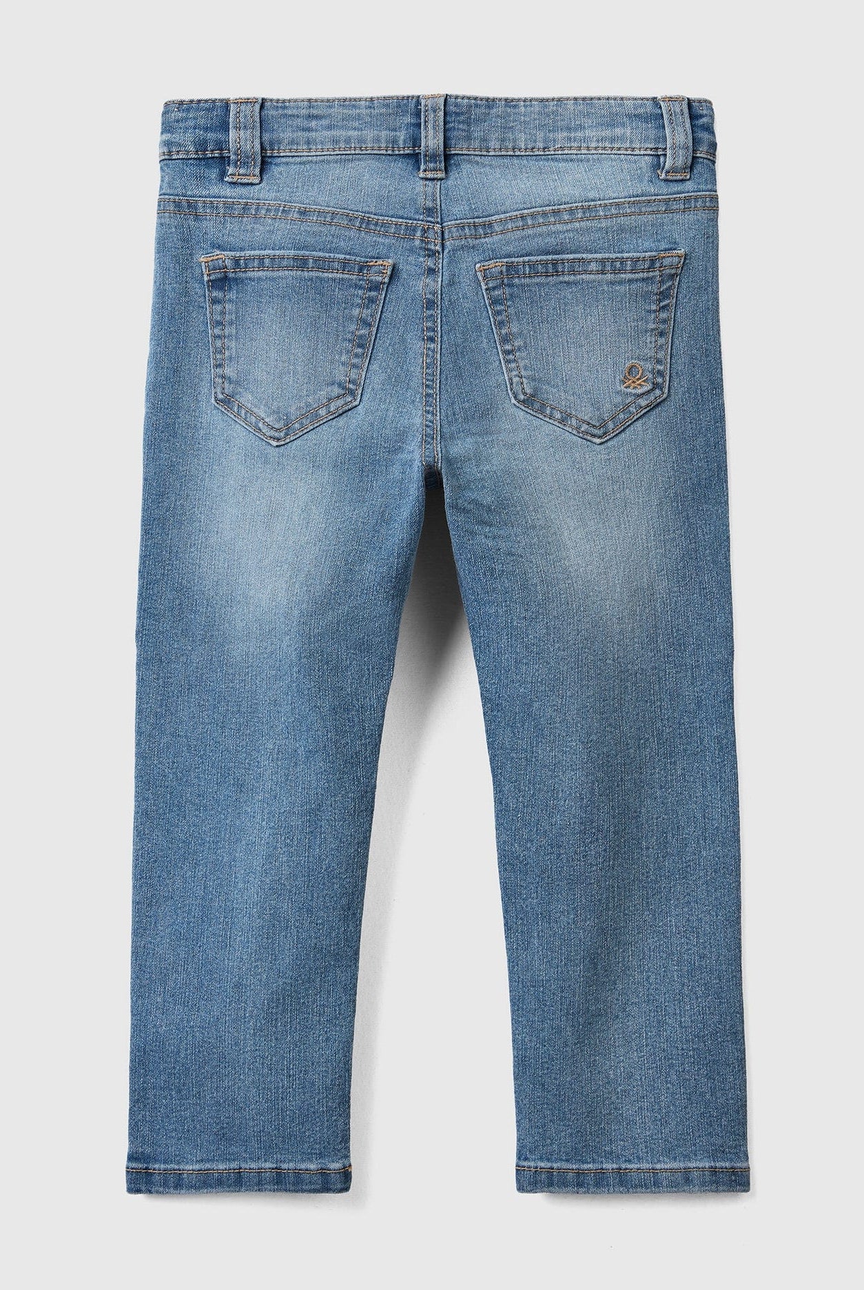 يونايتد كولورز اوف بينيتون بنطلون جينز سليم فيت أطفالي صديق للبيئة