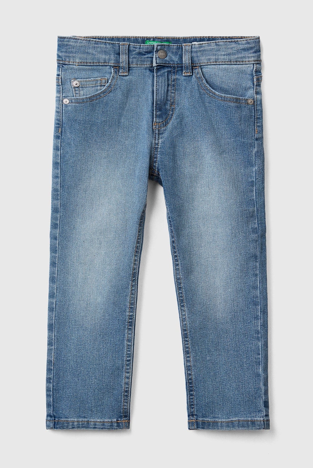 يونايتد كولورز اوف بينيتون بنطلون جينز سليم فيت أطفالي صديق للبيئة