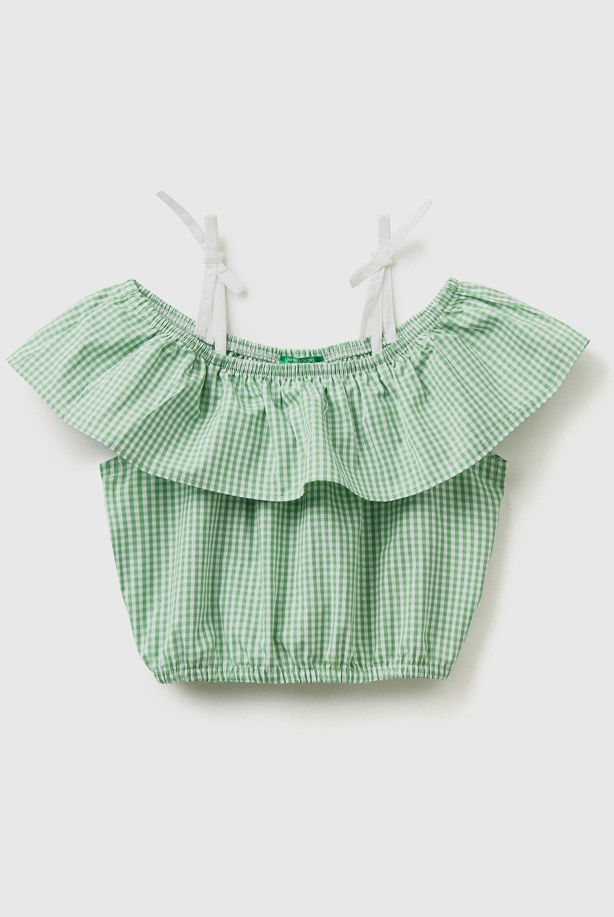 يونايتد كولورز اوف بينيتون توب فيشي حمالات بكشكش بناتي