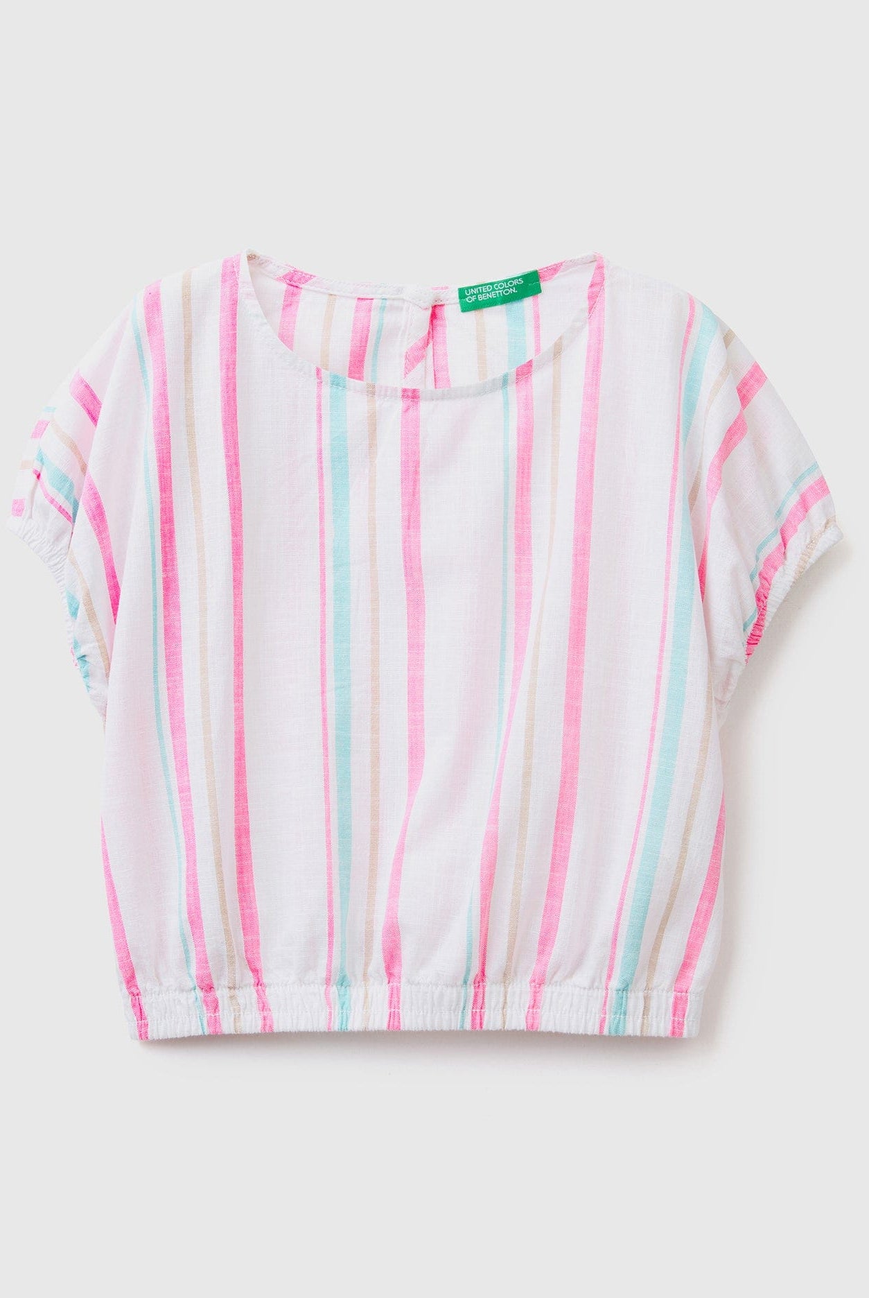 يونايتد كولورز اوف بينيتون بلوزة مخططة أطفالي