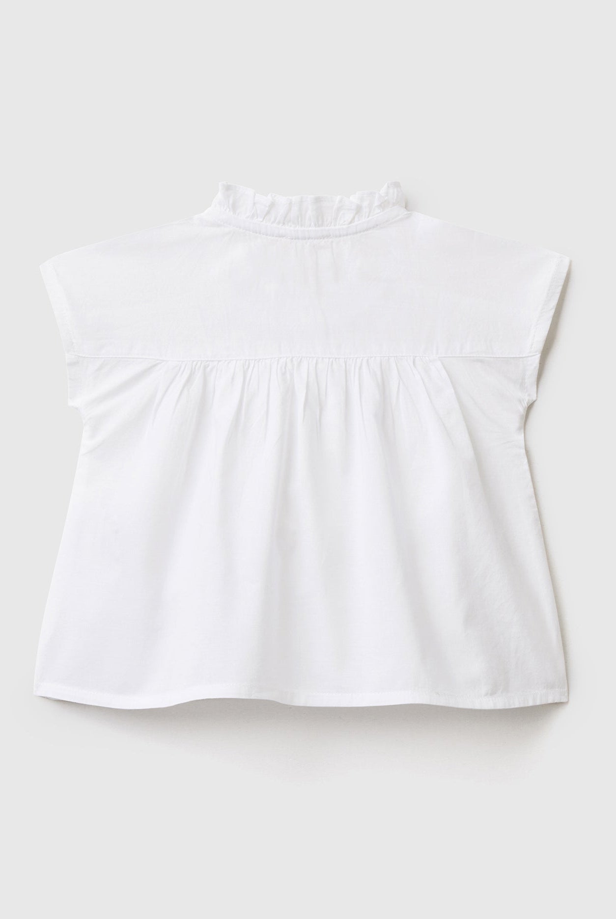 يونايتد كولورز اوف بينيتون بلوزة رضع خفيفة بكشكشه