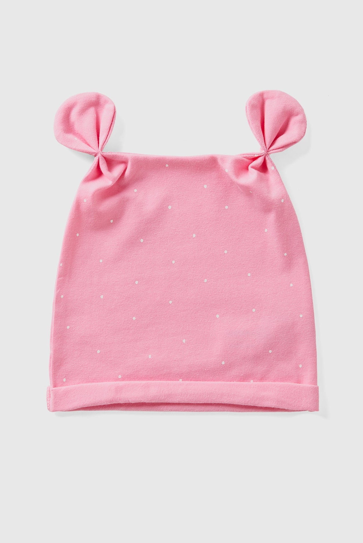 يونايتد كولورز اوف بينيتون قبعة رضع مطبوعة من القطن الخالص 100%