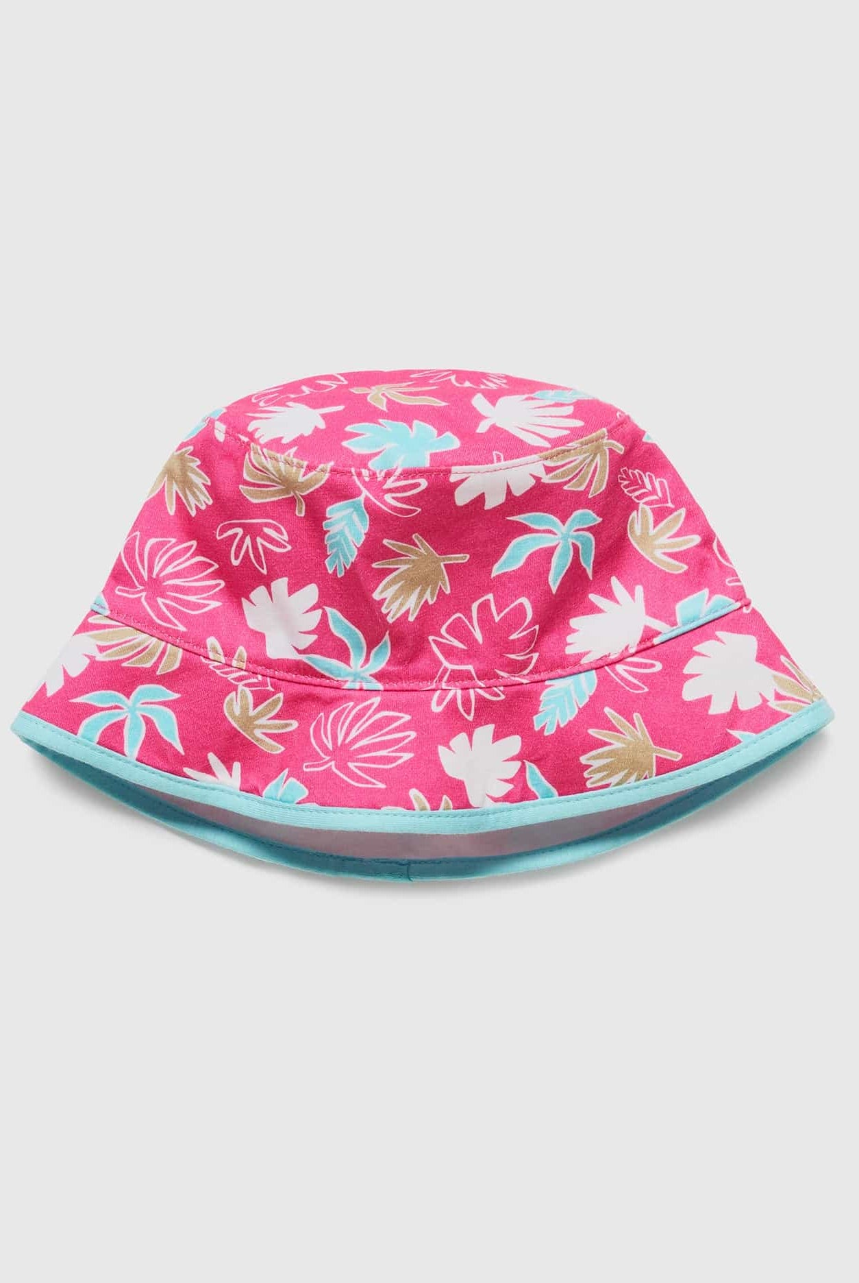 يونايتد كولورز اوف بينيتون قبعة الصياد دائرية ولادي بطبعة لوجو