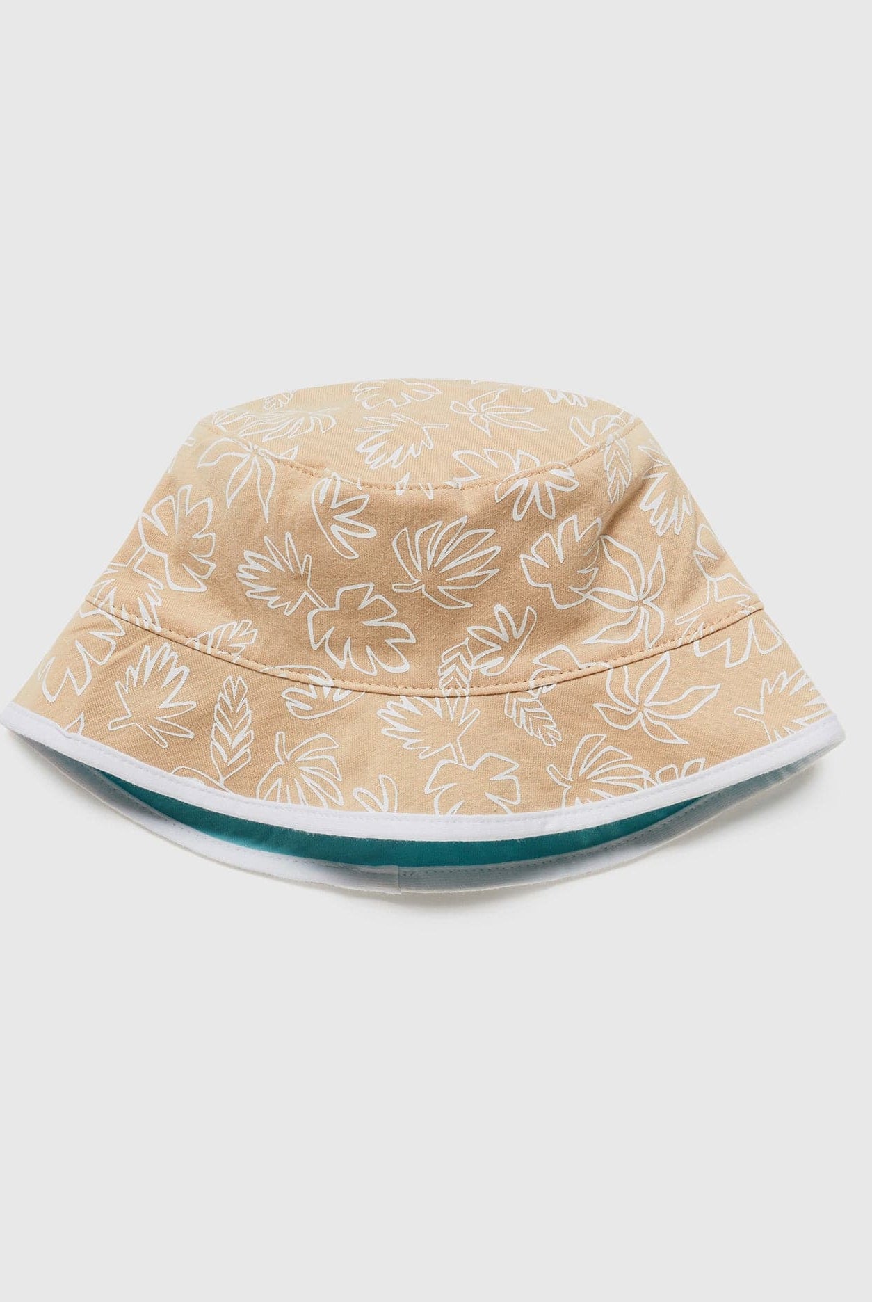 يونايتد كولورز اوف بينيتون قبعة الصياد دائرية ولادي بطبعة لوجو