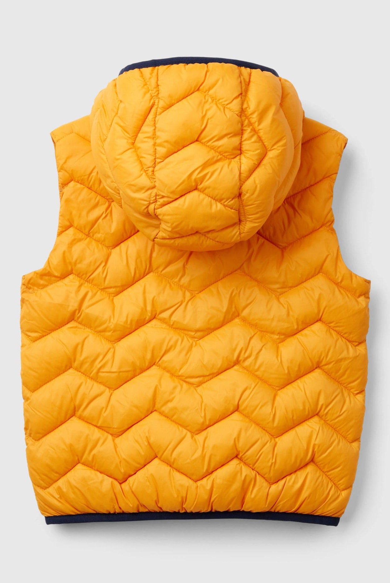 يونايتد كولورز اوف بينيتون فيست اولادي بدون أكمام بغطاء رأس وبشعار عالجنب