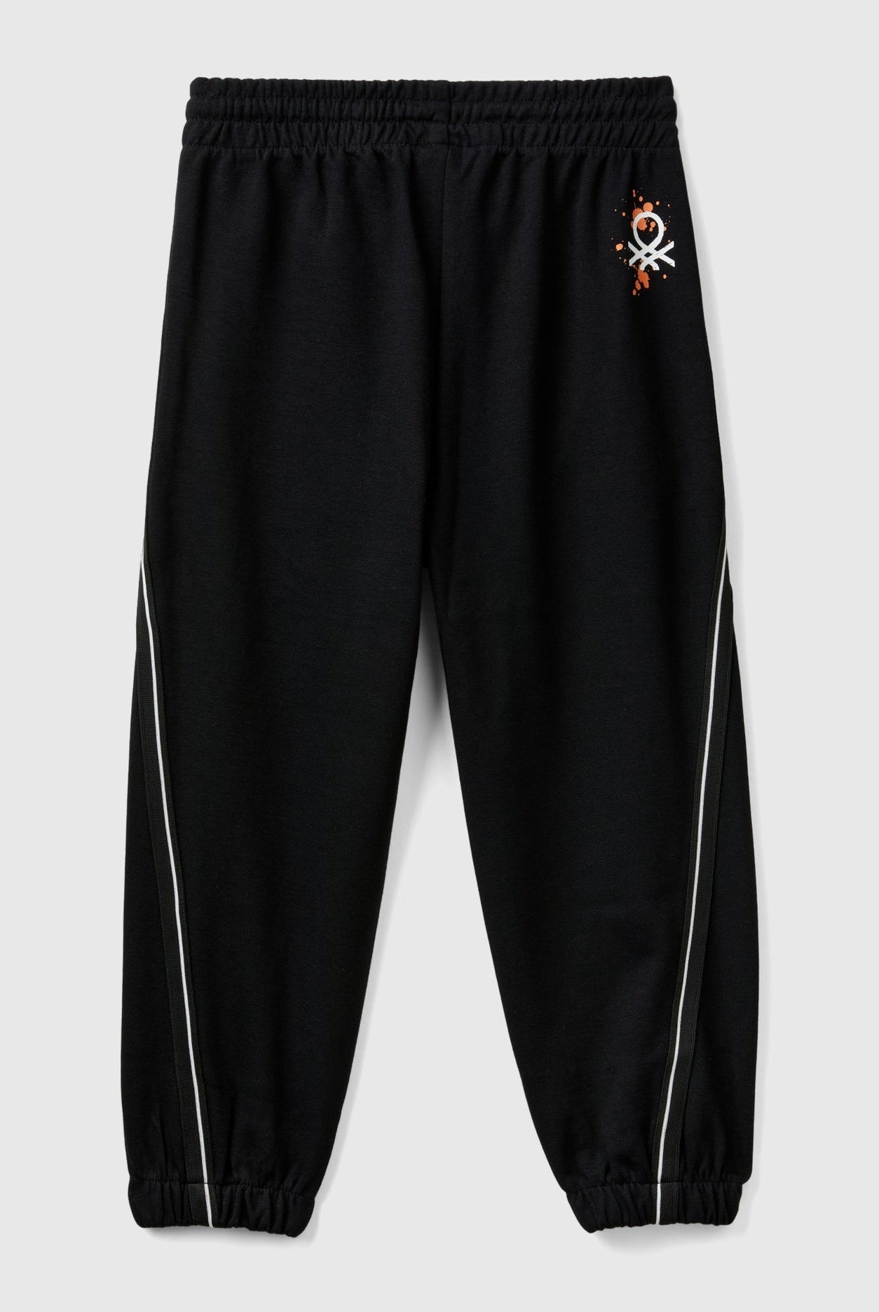 يونايتد كولورز اوف بينيتون بنطلون اولادي طويل برباط على الخصر وجيوب مدخلة على الجانبين