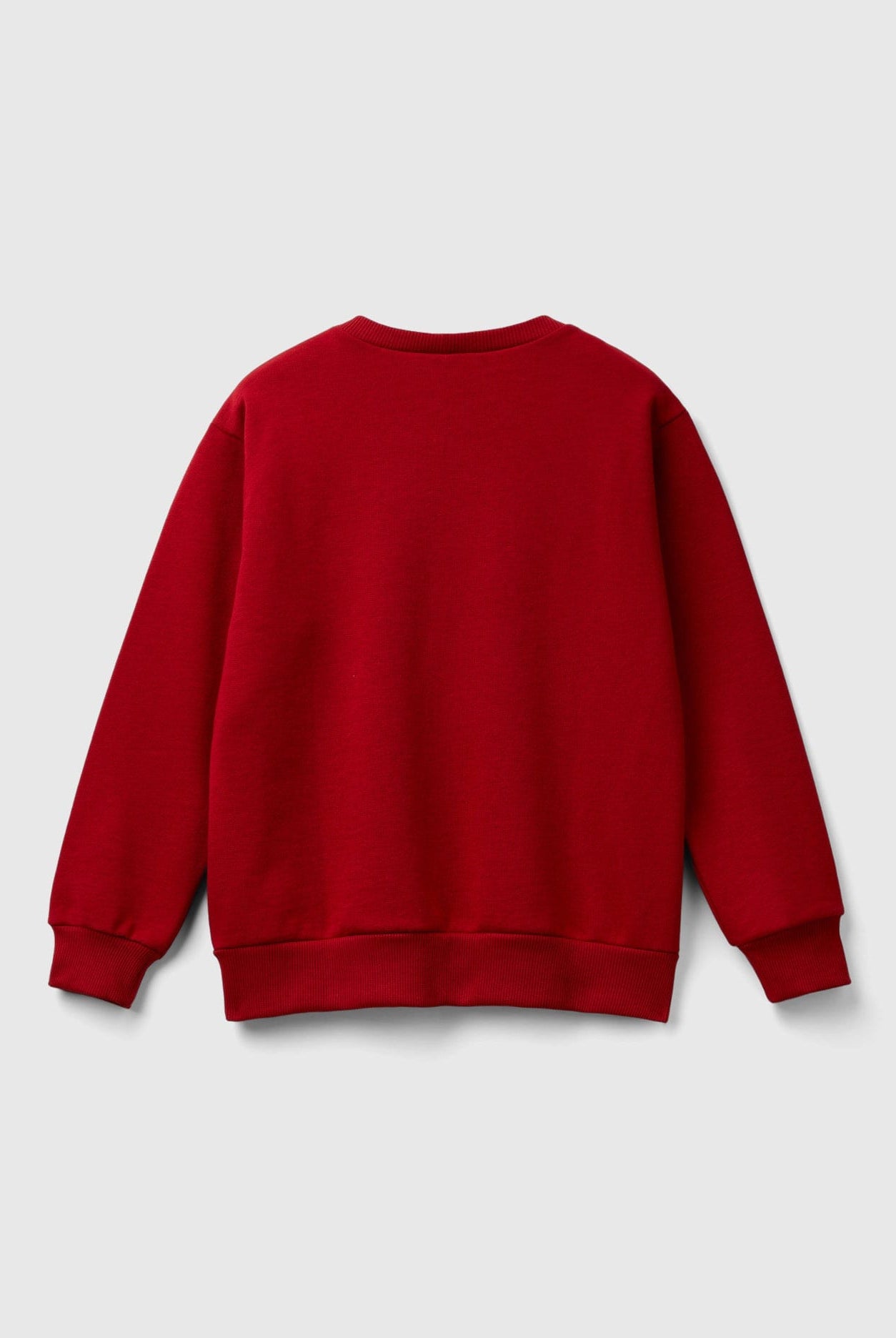 يونايتد كولورز اوف بينيتون سويت شيرت اولادي من قماش قطن ناعم برسمة على الصدر