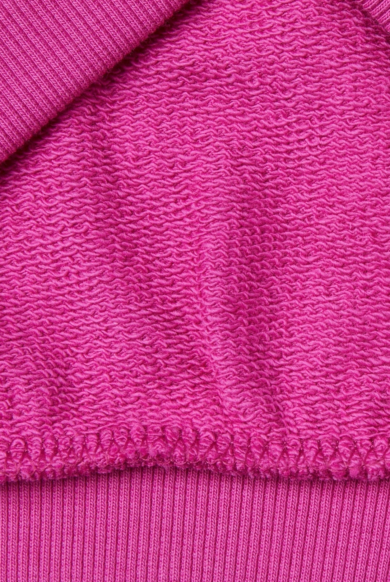 يونايتد كولورز اوف بينيتون سويت شيرت بناتي بغطاء رأس وأكمام طويلة واسعة مع شعار أمامي