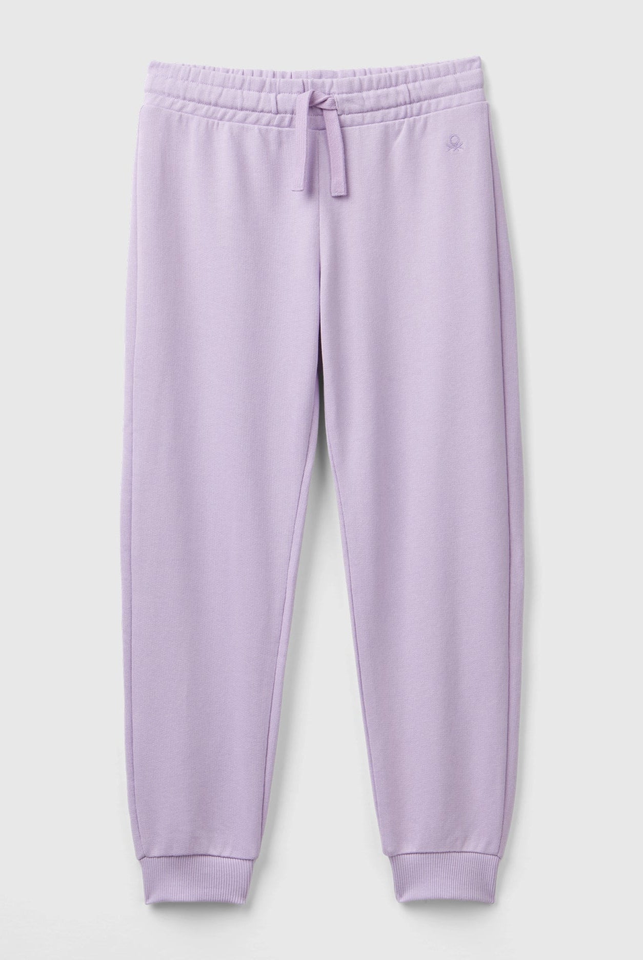 يونايتد كولورز اوف بينيتون بنطلون رياضي بناتي مع حبل رباط على الخصر وشعار عالجنب