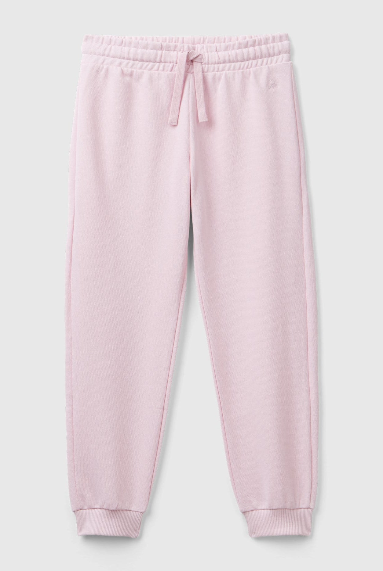 يونايتد كولورز اوف بينيتون بنطلون رياضي بناتي مع حبل رباط على الخصر وشعار عالجنب