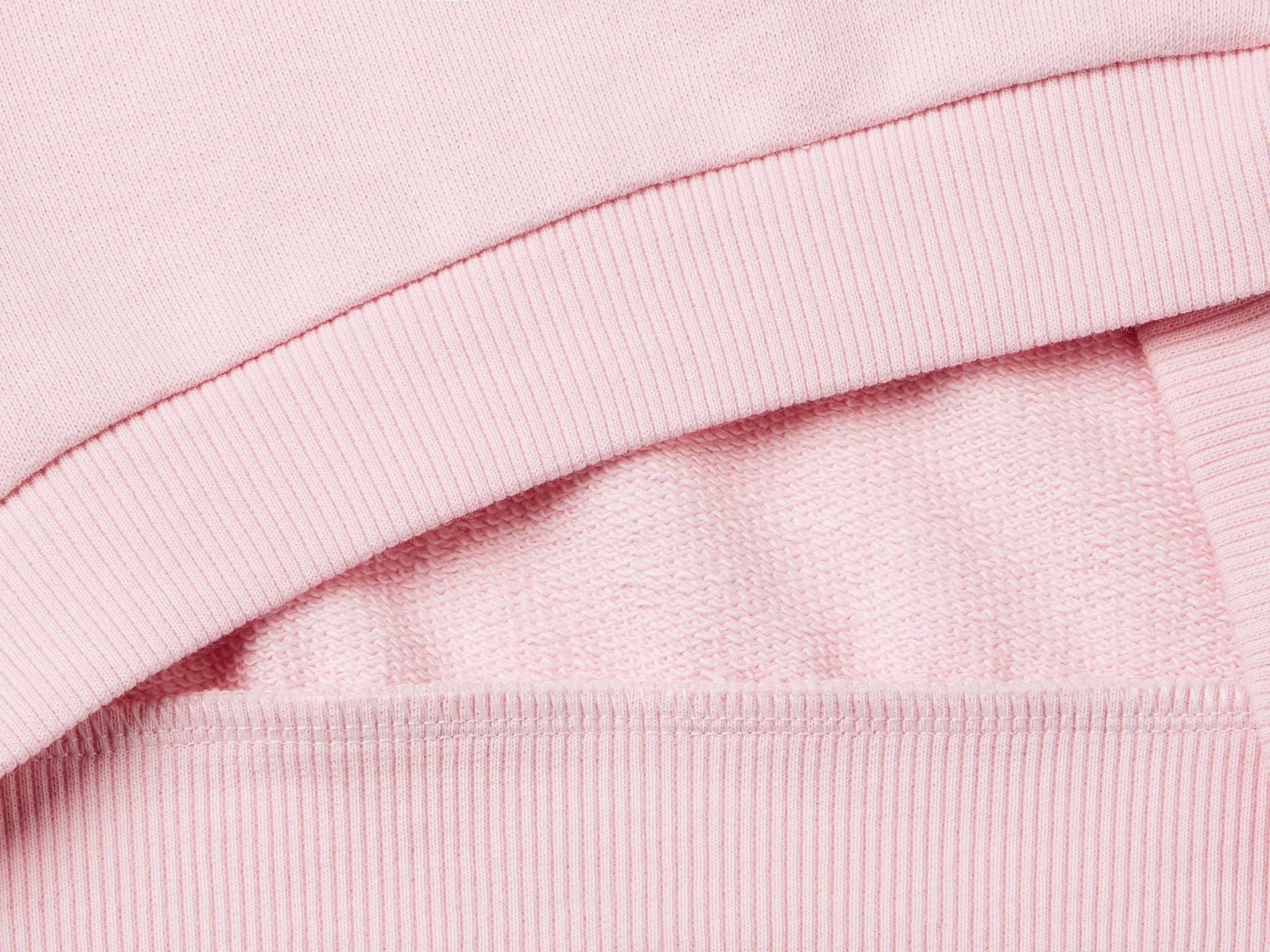 يونايتد كولورز اوف بينيتون سويت شيرت بناتي بأكمام طويلة بياقة دائرية مع تطريز مزين على الصدر