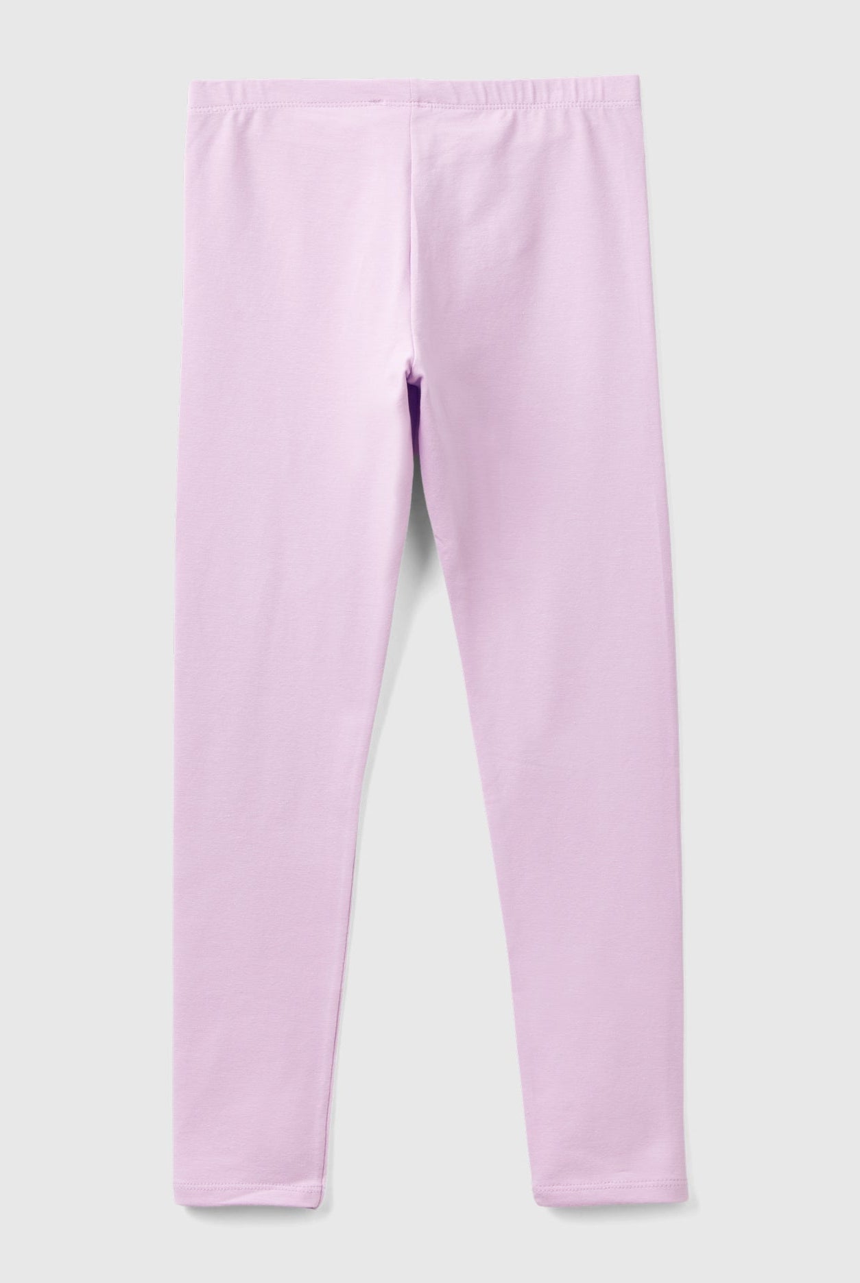 يونايتد كولورز اوف بينيتون بنطلون ليقنز بناتي قطن مرن مع شعار مطرز