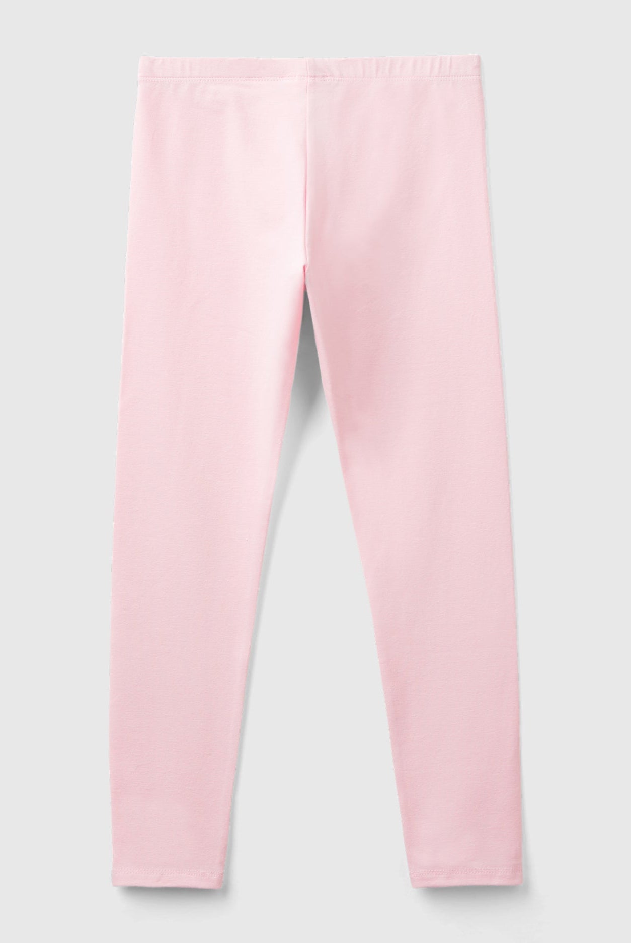 يونايتد كولورز اوف بينيتون بنطلون ليقنز بناتي قطن مرن مع شعار مطرز