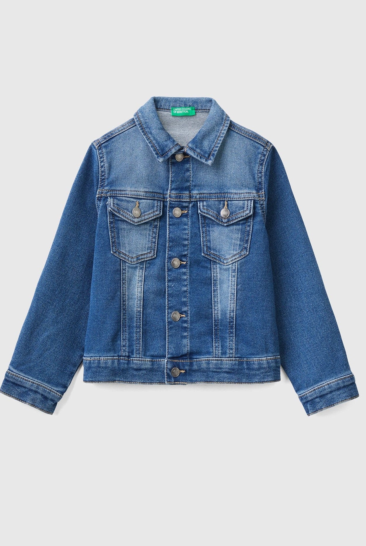 يونايتد كولورز اوف بينيتون سترة دنيم للفتيات