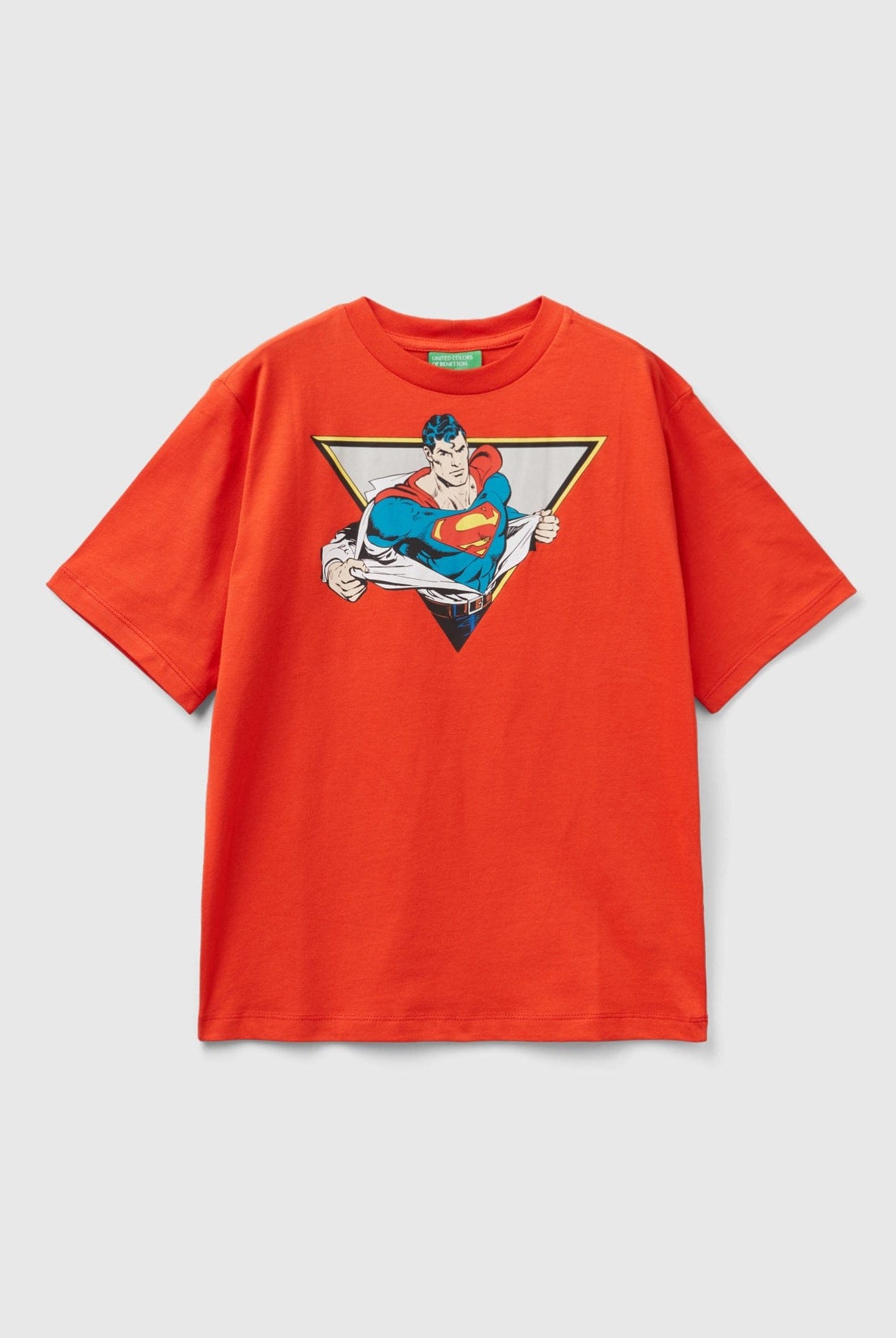 يونايتد كولورز اوف بينيتون تي شيرت دي سي كومكس نص كم أطفالي