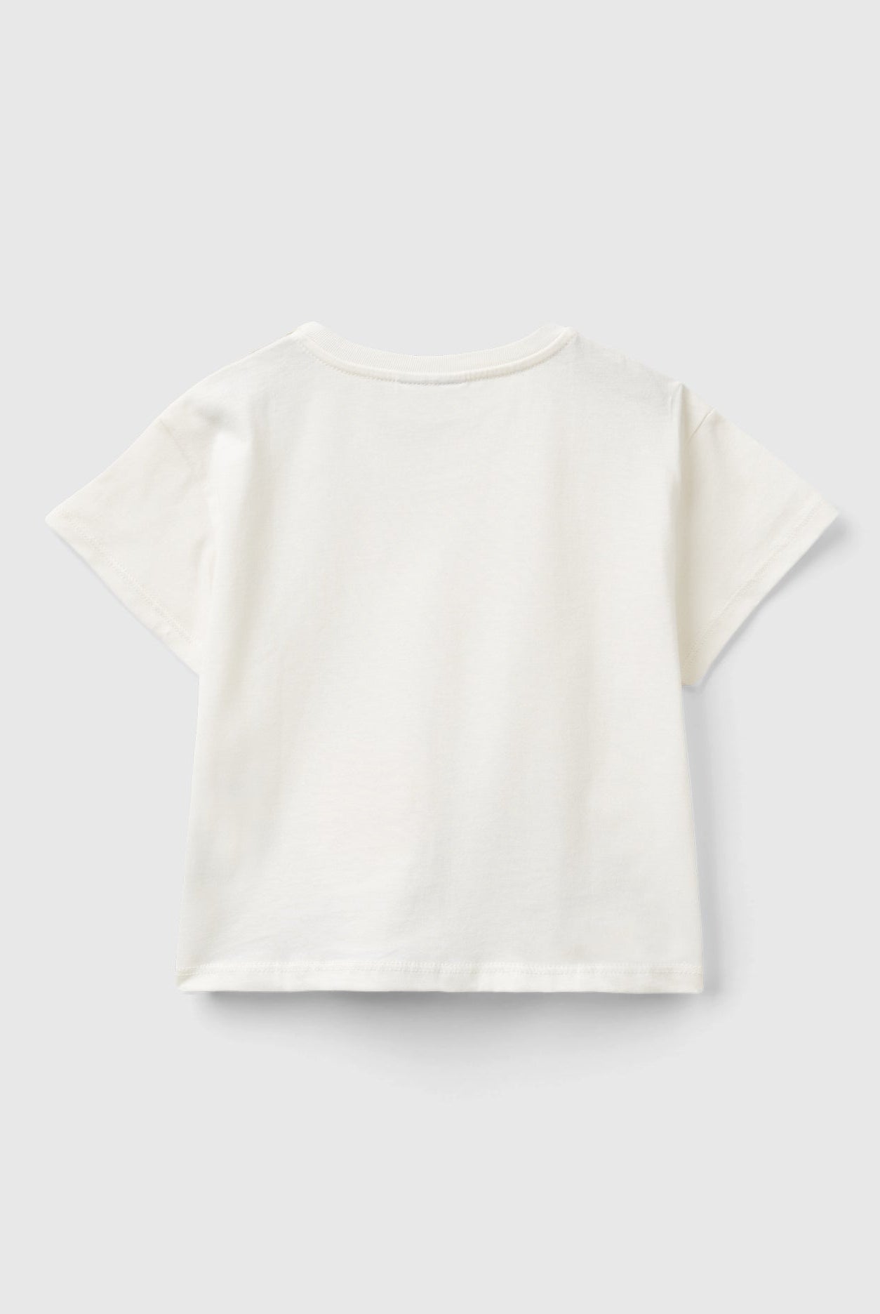 خصومات يونايتد كولورز اوف بينيتون تيشيرت بولو بأكمام قصيرة من القطن العضوي بناتي