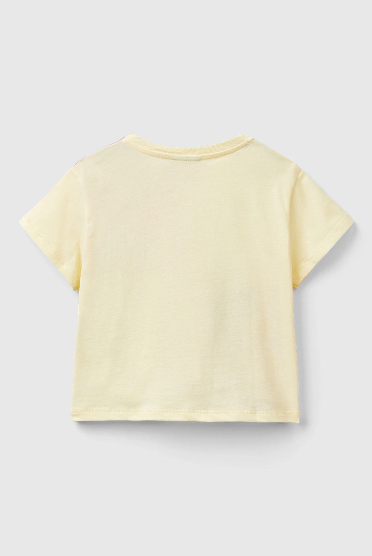 خصومات يونايتد كولورز اوف بينيتون تيشيرت بولو بأكمام قصيرة من القطن العضوي بناتي