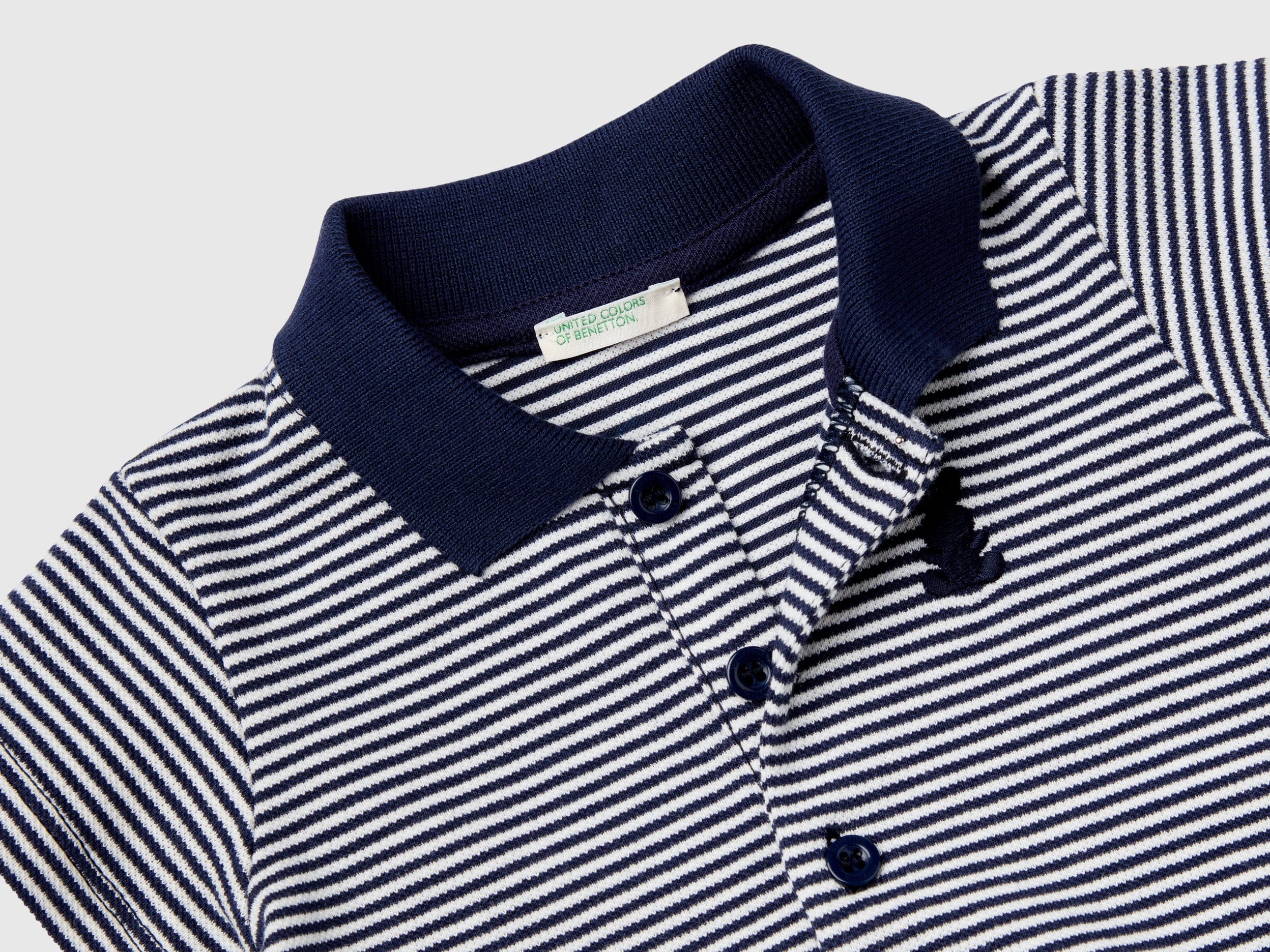 يونايتد كولورز اوف بينيتون سالوبيت أطفال ولادي بولو من القطن المطاطي