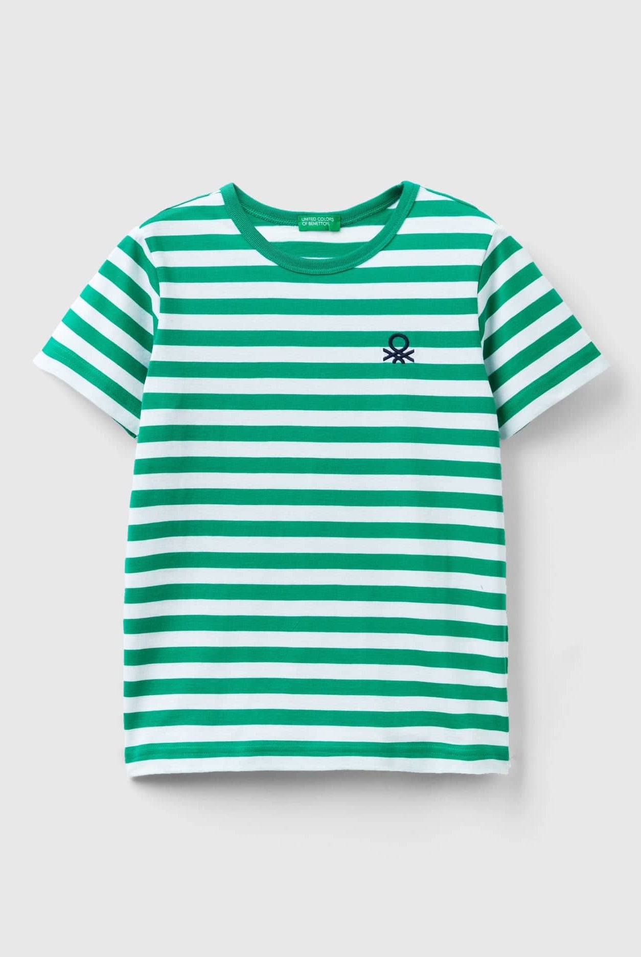 يونايتد كولورز اوف بينيتون قميص قطن 100% مخطط ولادي