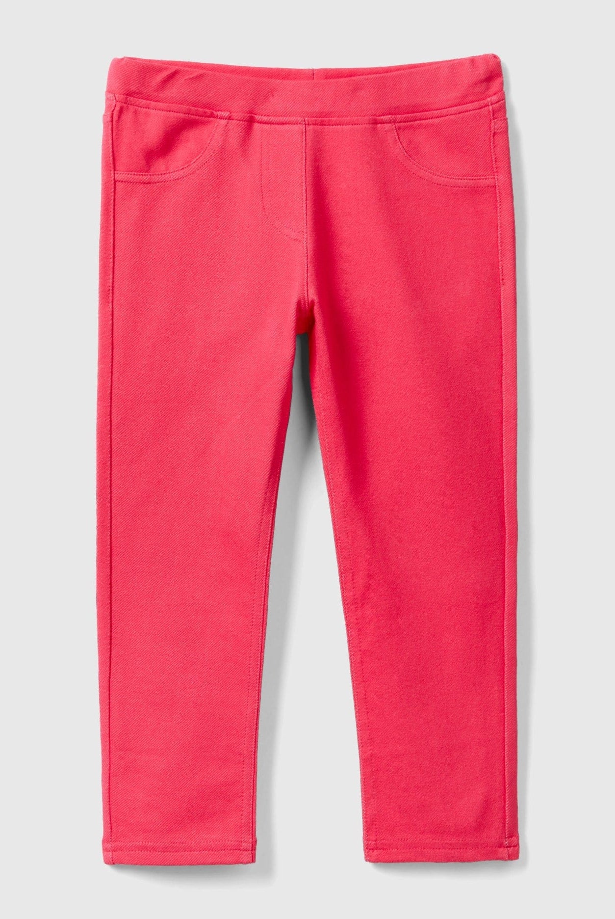 يونايتد كولورز اوف بينيتون بنطلون مطاطي ضيق سادة بناتي