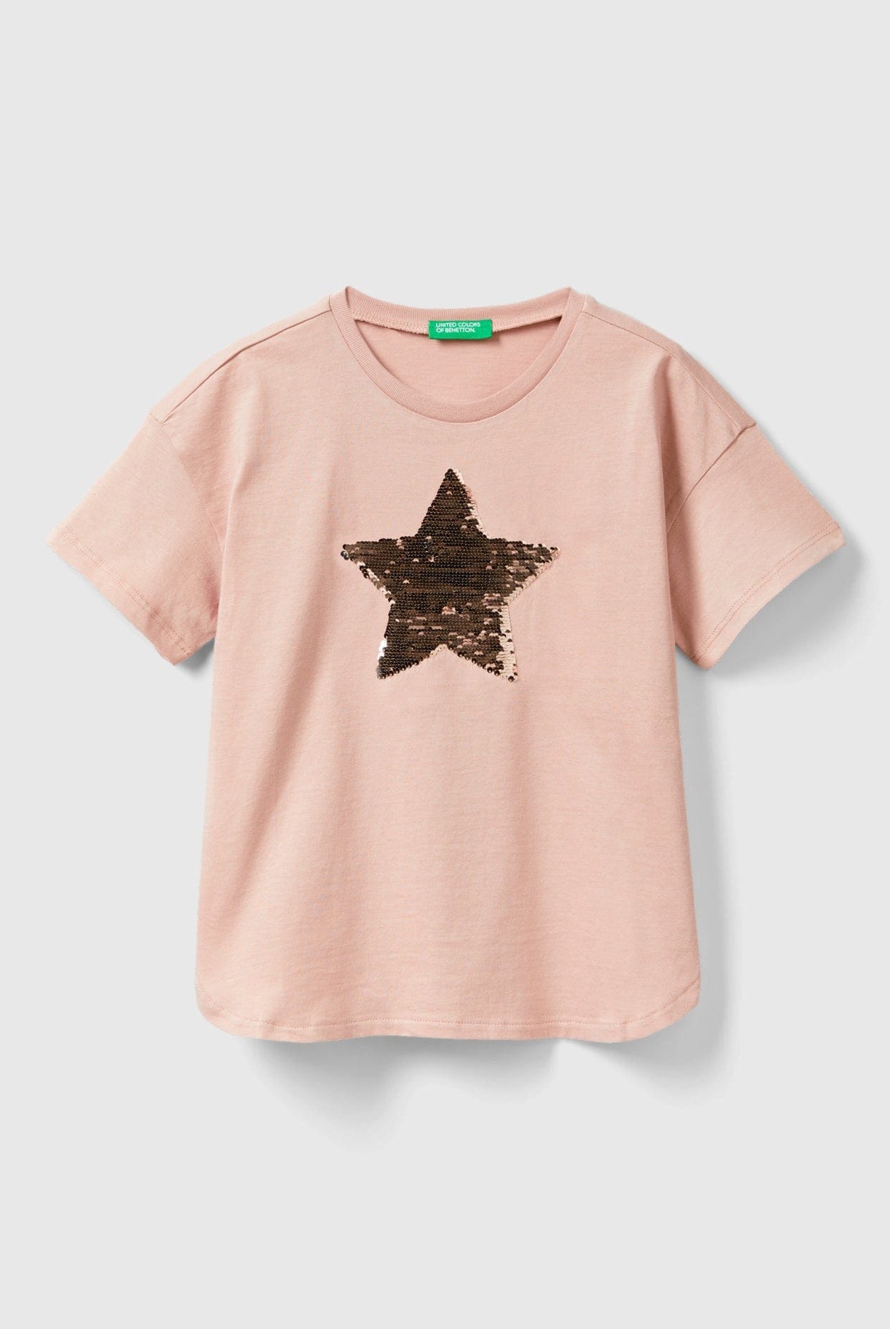 يونايتد كولورز اوف بينيتون تي شيرت بترتر بناتي نص كم