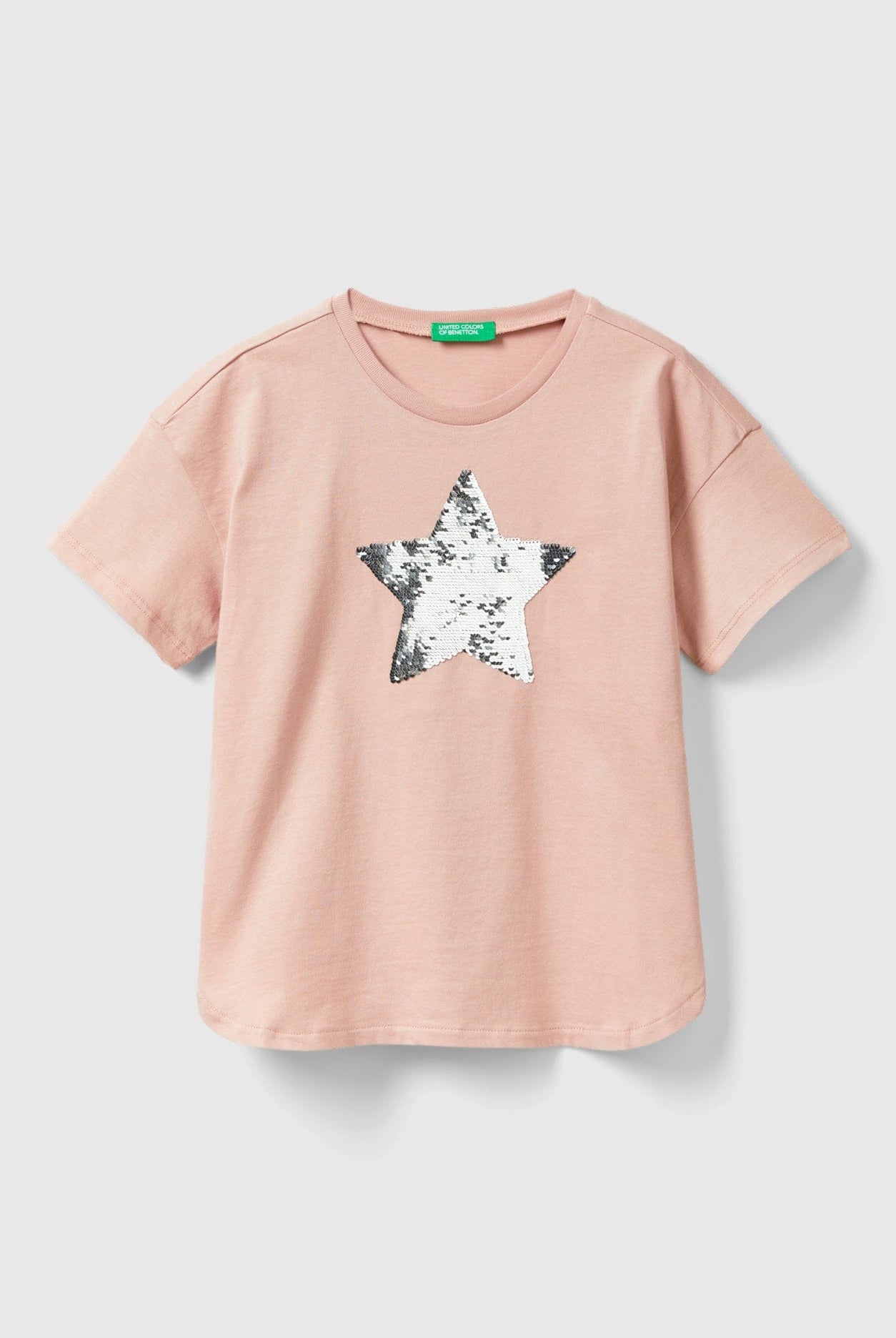 يونايتد كولورز اوف بينيتون تي شيرت بترتر بناتي نص كم