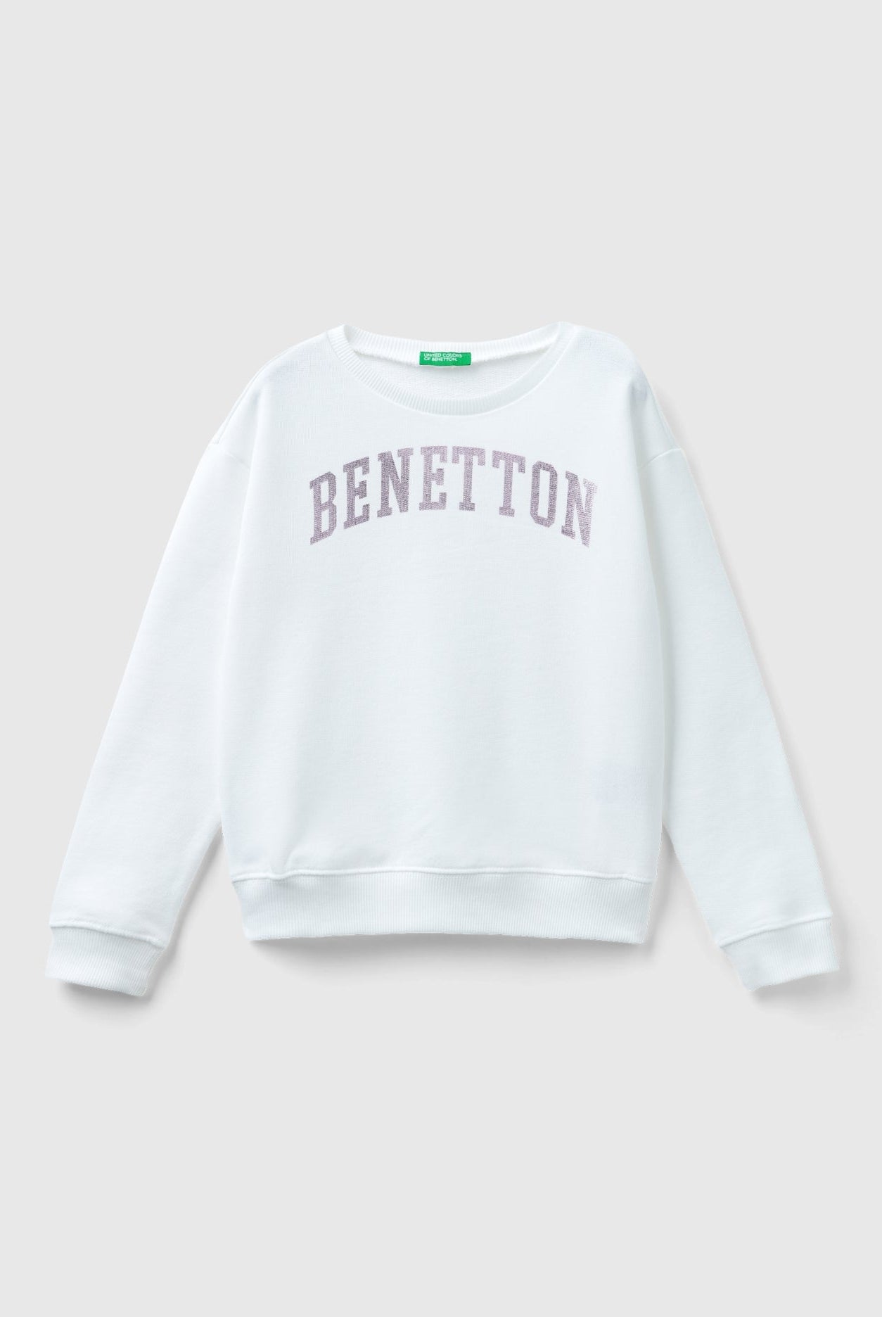يونايتد كولورز اوف بينيتون سويت شيرت بنسبة 100% بشعار أطفالي