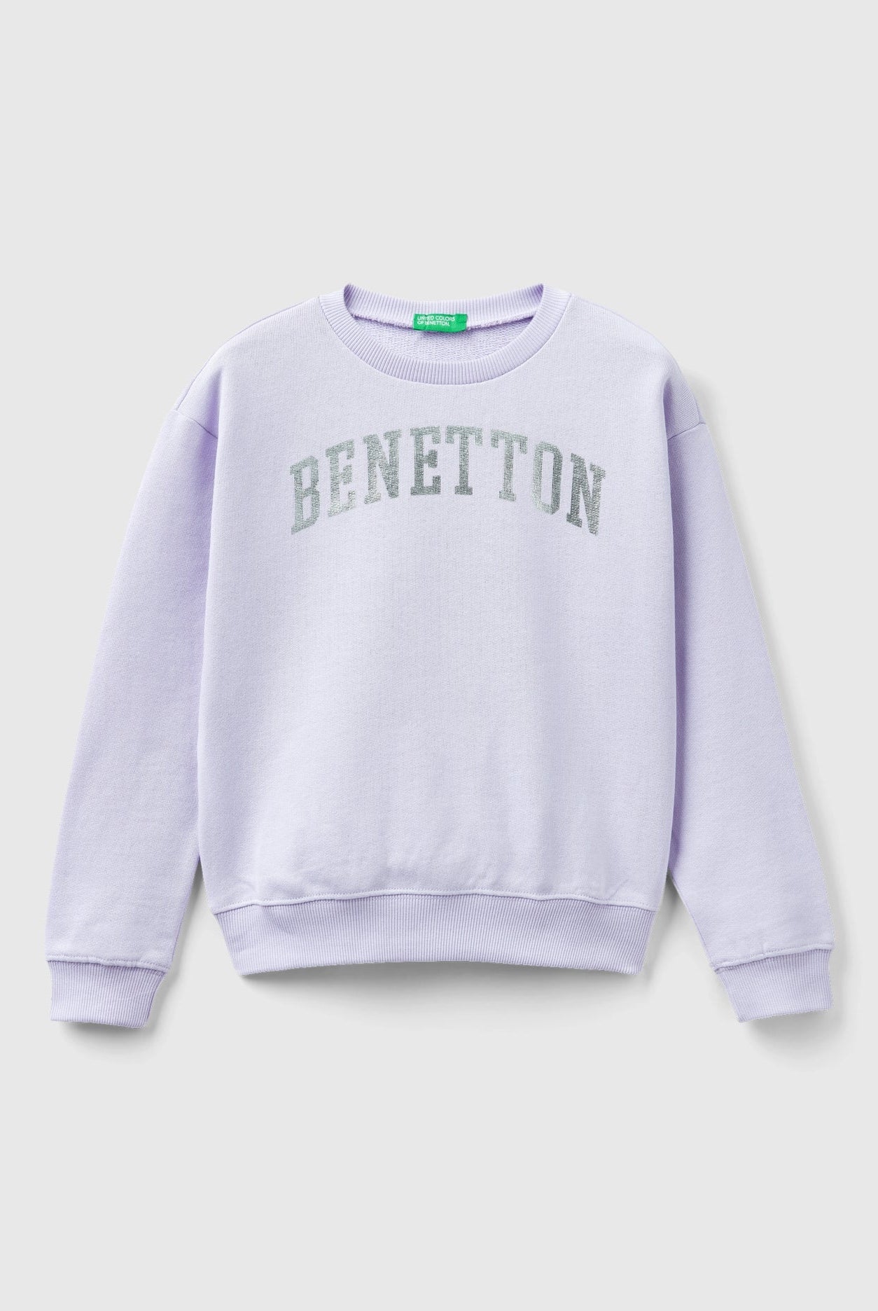 يونايتد كولورز اوف بينيتون سويت شيرت بنسبة 100% بشعار أطفالي