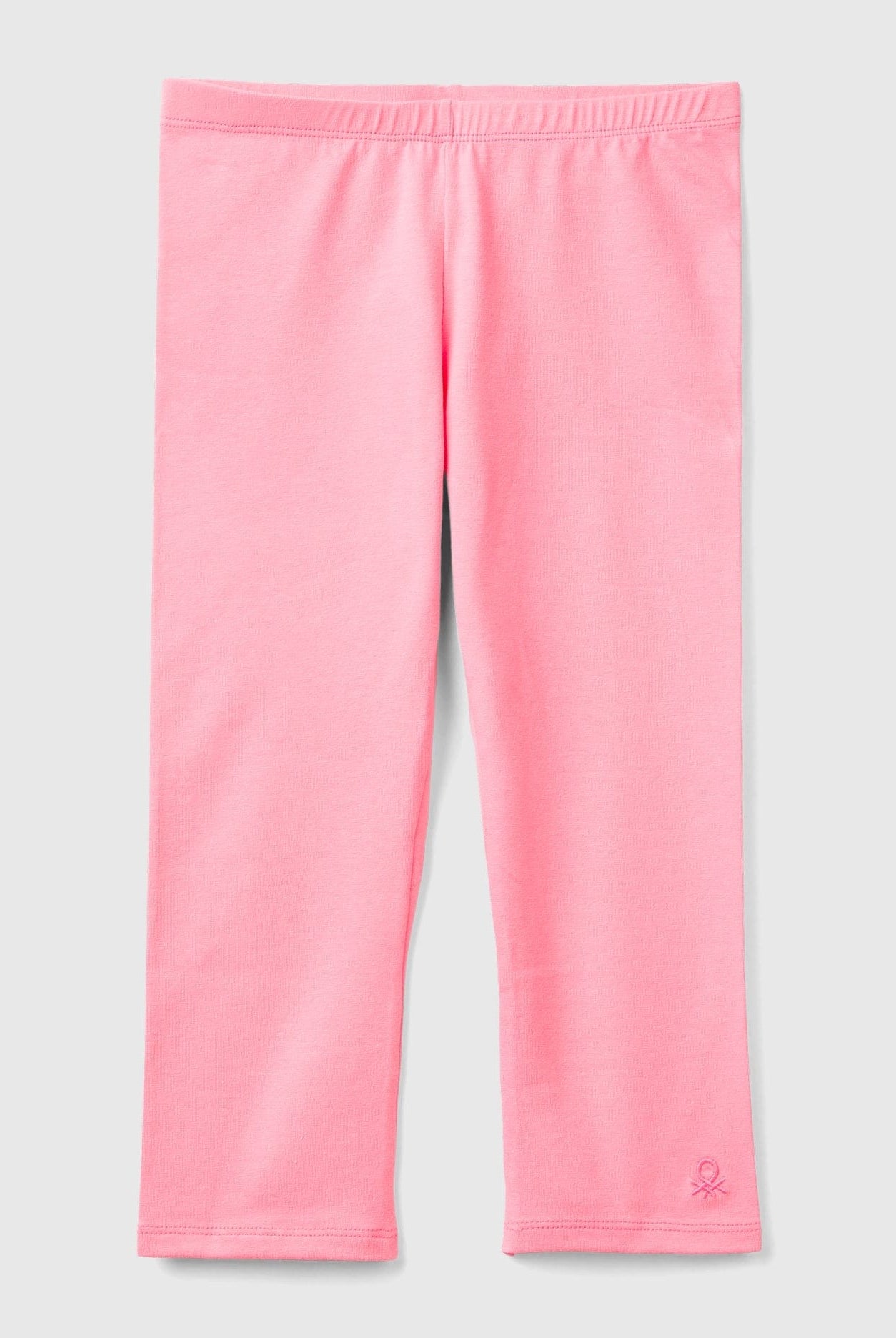 يونايتد كولورز اوف بينيتون ليقنز قطن مطاطي 3/4 سادة أطفالي