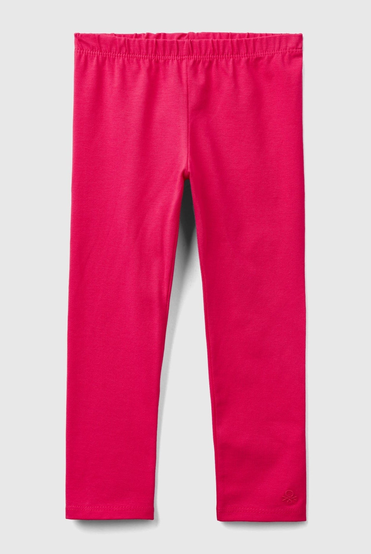 يونايتد كولورز اوف بينيتون ليقنز قطن بخصر مطاطي سادة بناتي