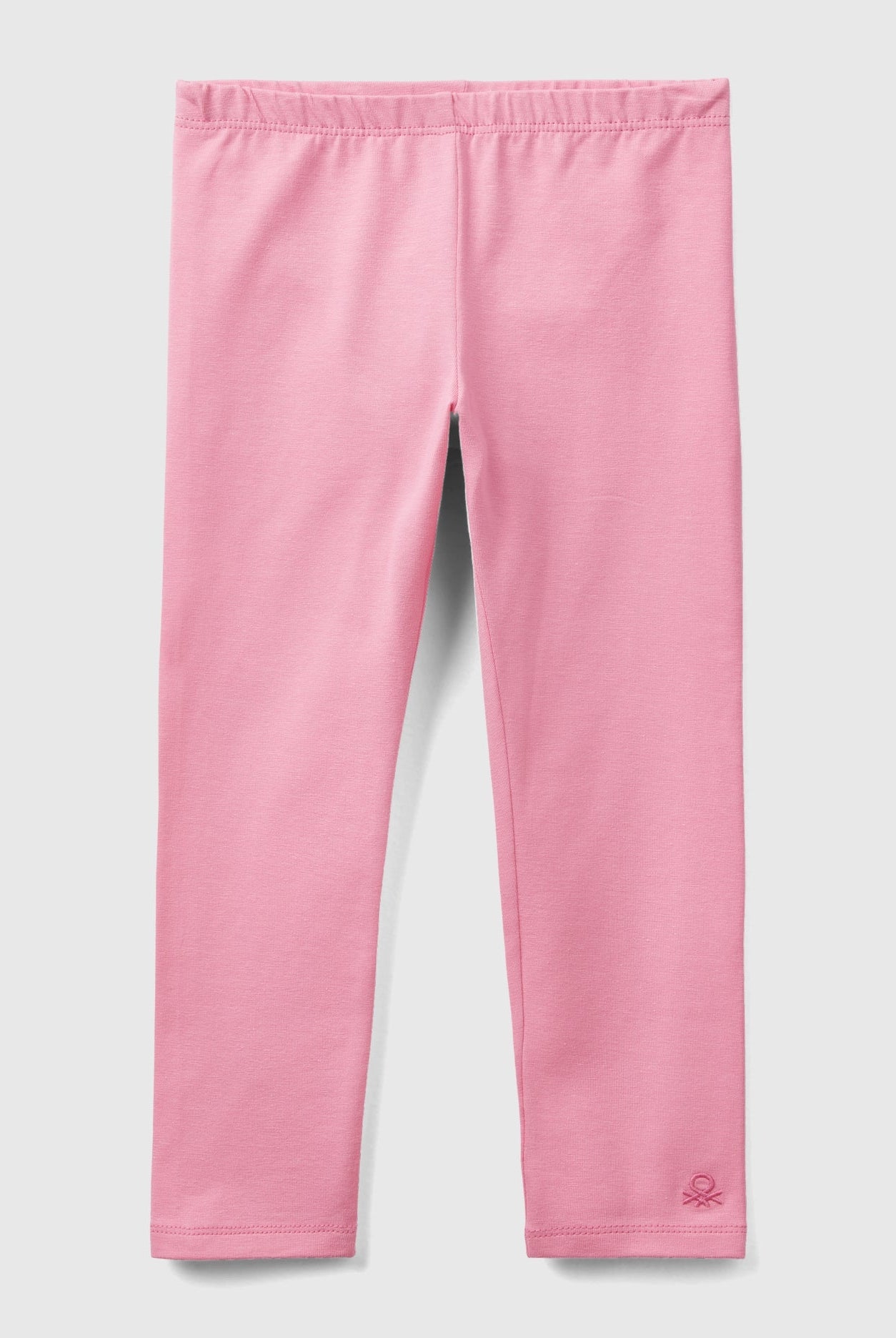 يونايتد كولورز اوف بينيتون ليقنز قطن بخصر مطاطي سادة بناتي