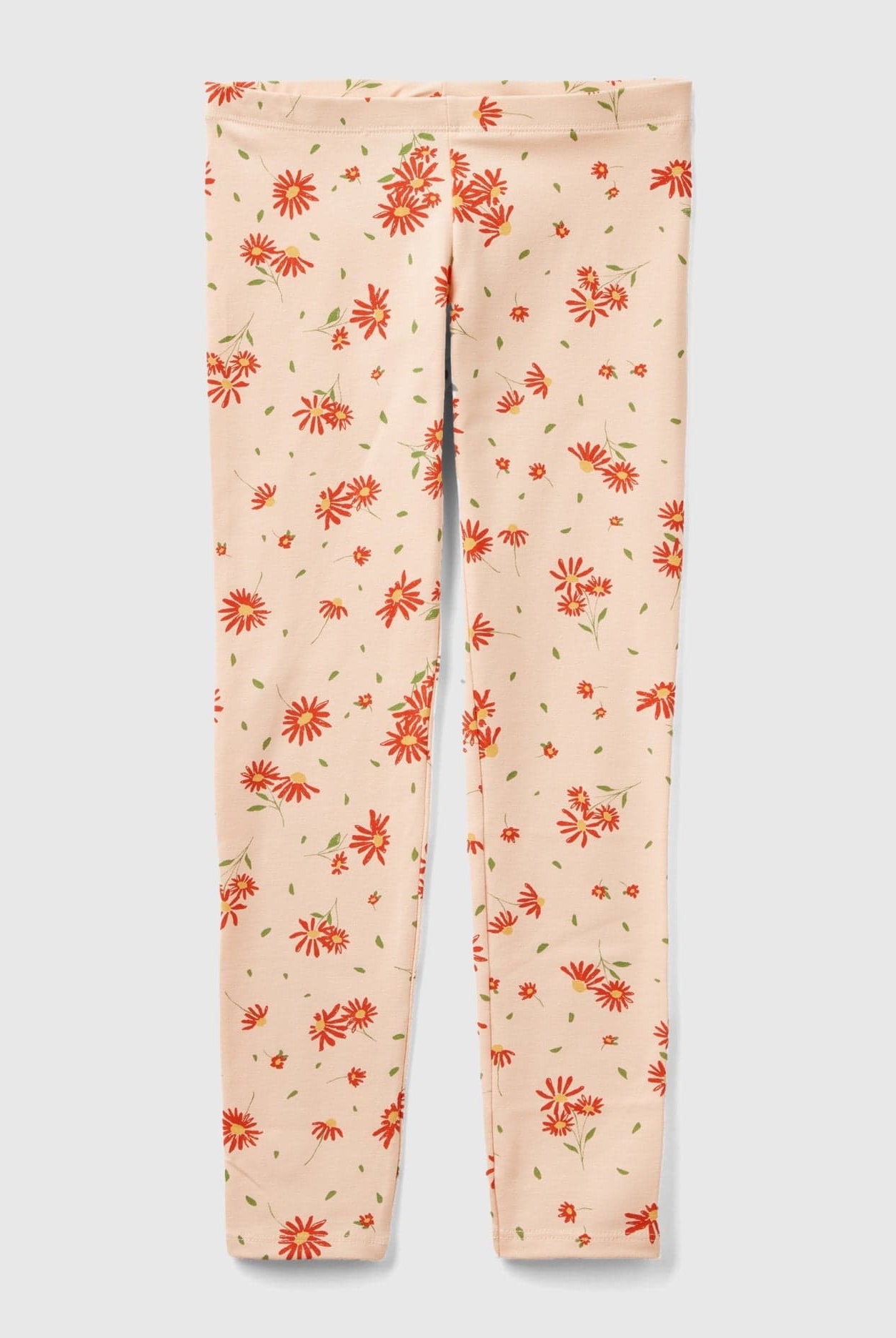 يونايتد كولورز اوف بينيتون بنطلون ليقنزاطفالي قطن مطاطي مُنقّش