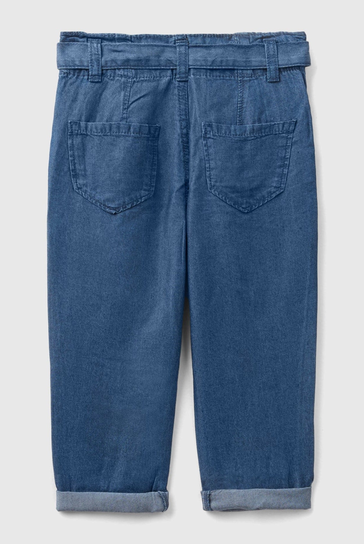 يونايتد كولورز اوف بينيتون بنطلون اطفال جينز مع حزام