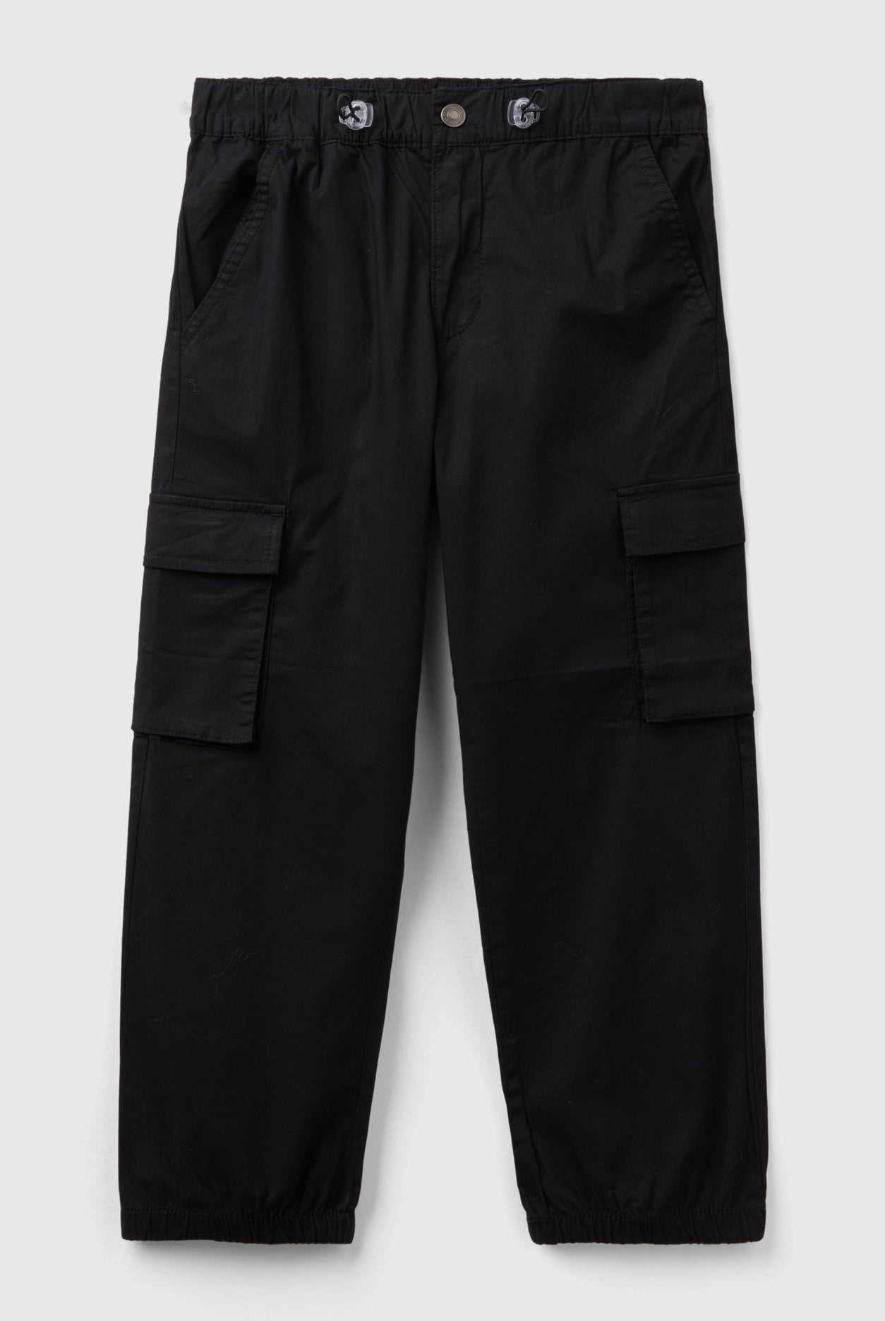 يونايتد كولورز اوف بينيتون سروال باراشوت قطن مطاطي سادة أطفالي